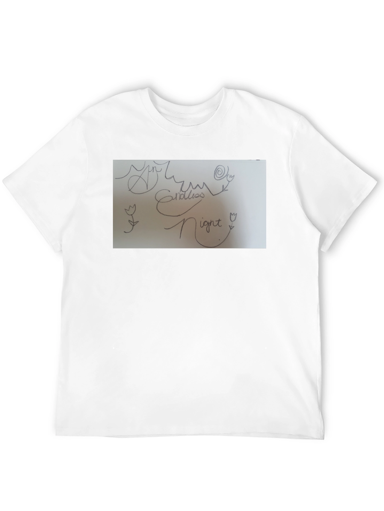 Endless Night Graphic Tee - Soft Cotton Comfort