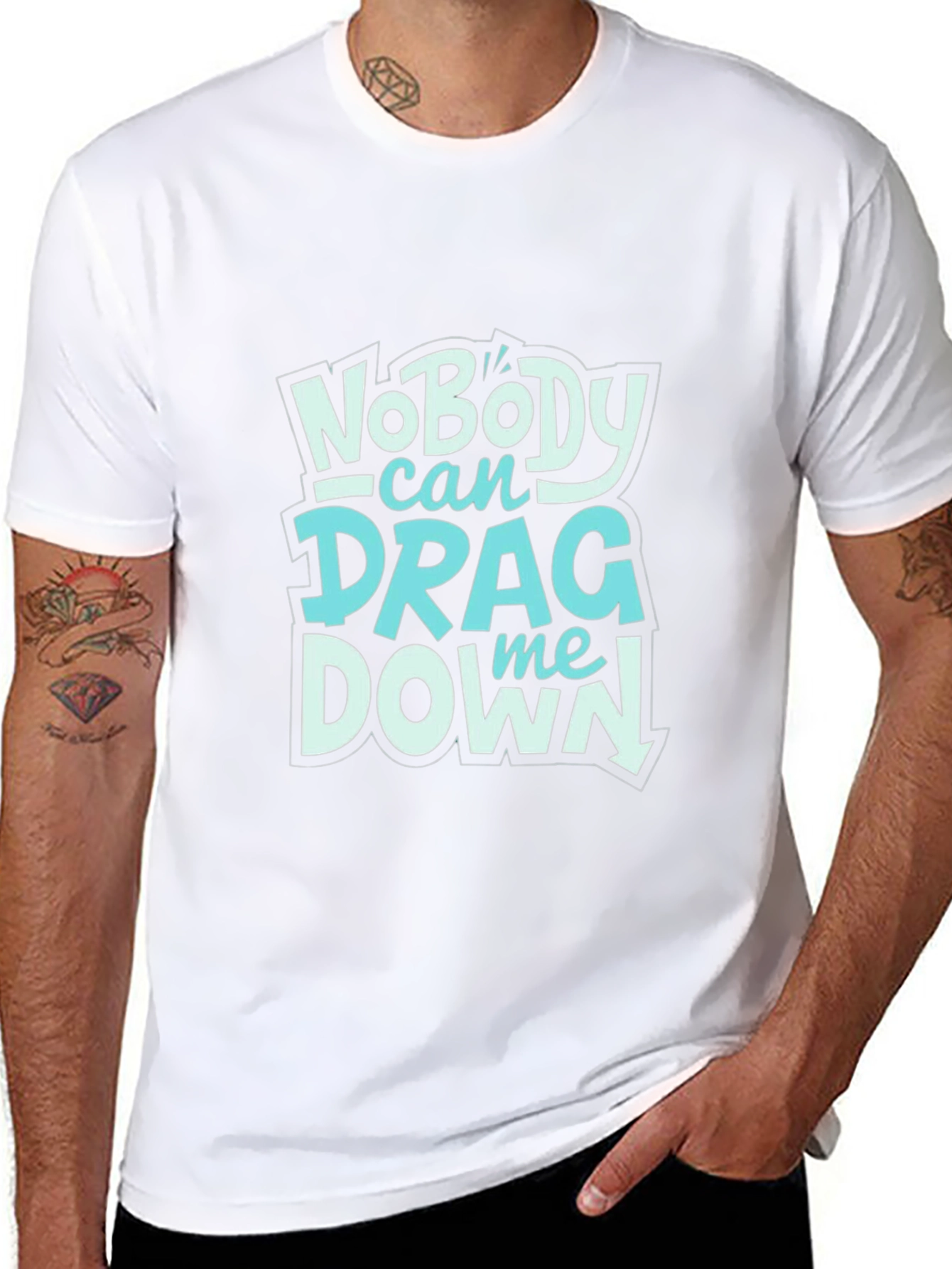 Nobody Can Drag Me Down Graphic Tee