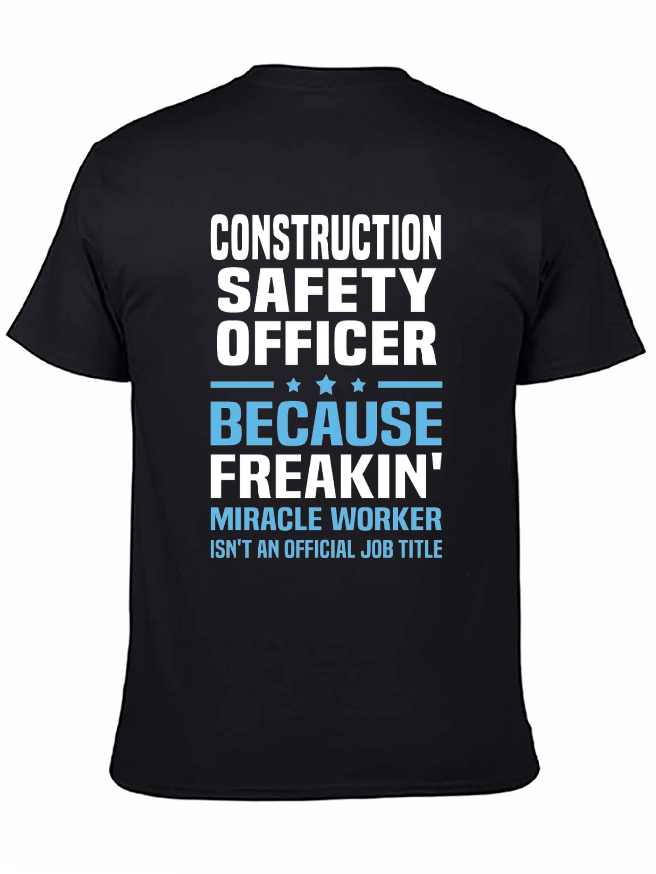 Construction Safety Officer T-Shirt