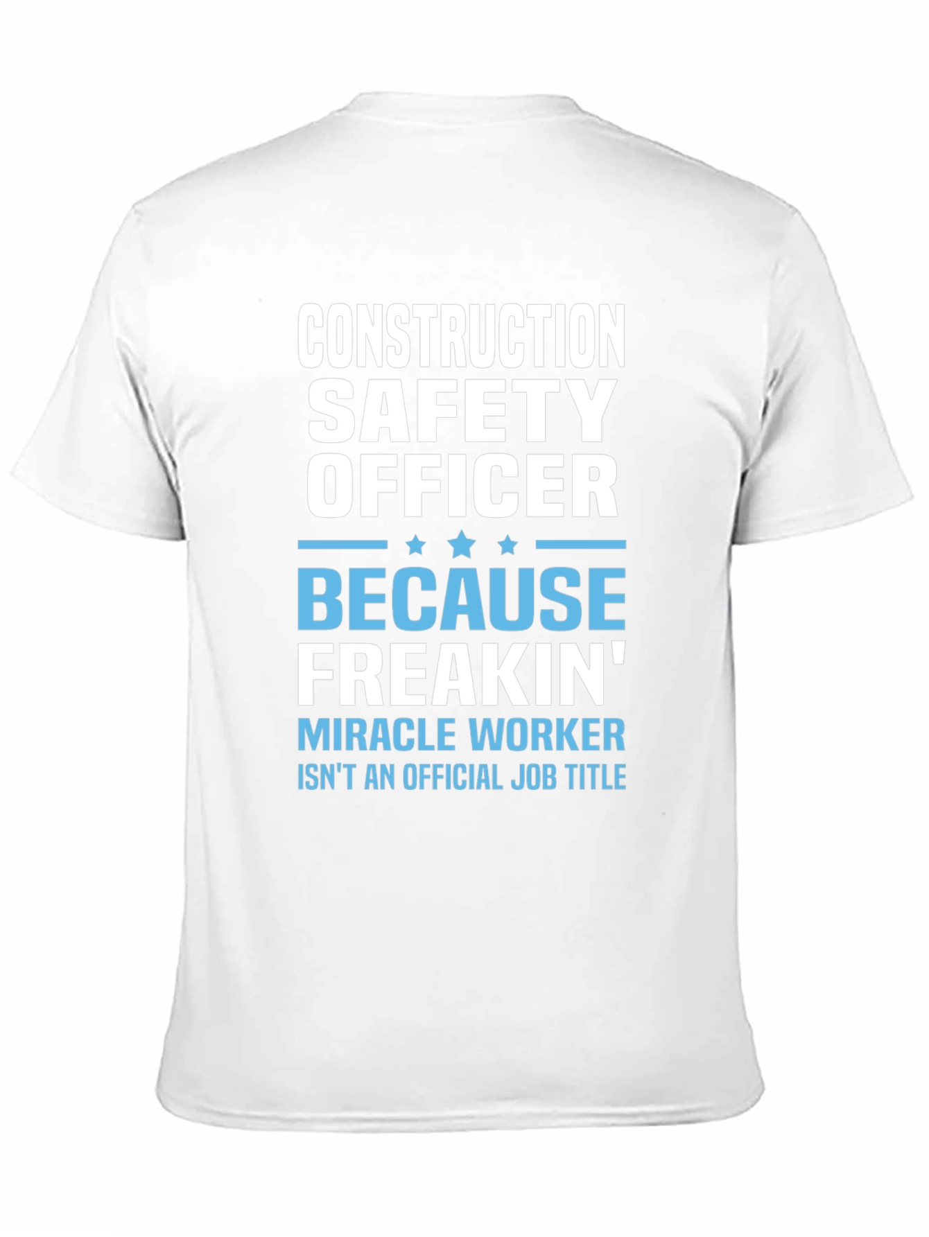 Construction Safety Officer T-Shirt