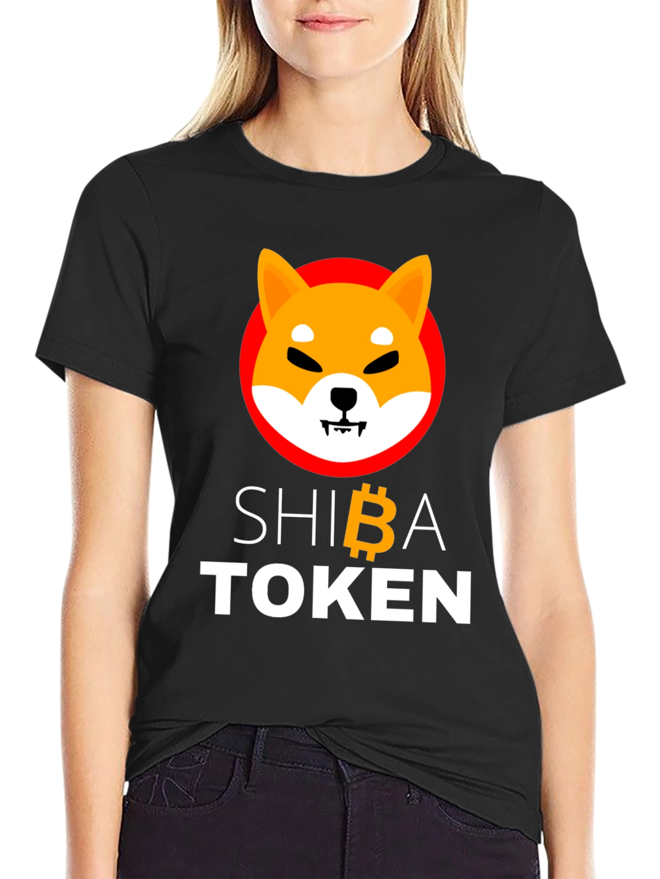 Shiba Token Crypto T-Shirt - Meme Cryptocurrency Tee