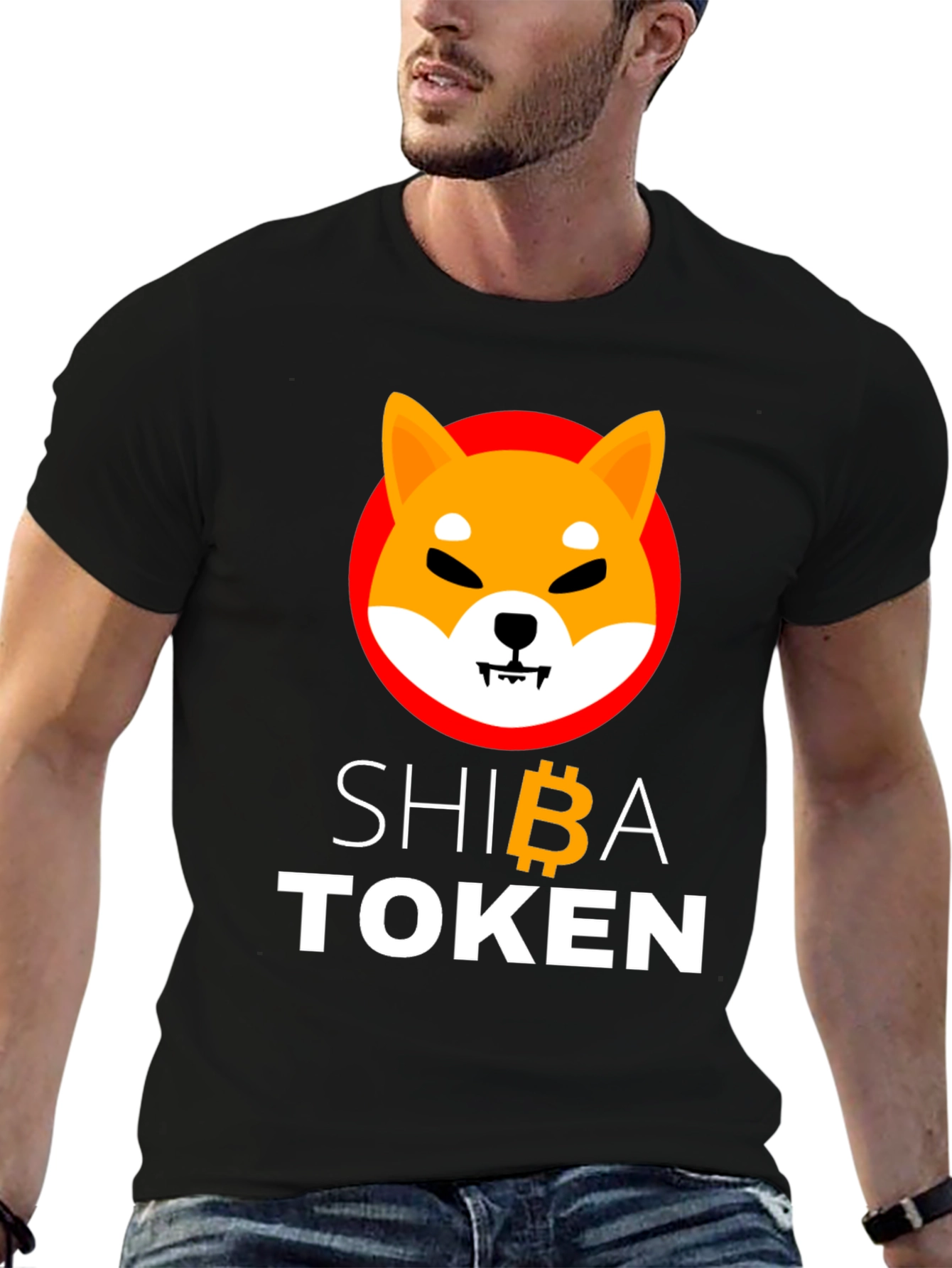 Shiba Token Crypto T-Shirt - Meme Cryptocurrency Tee