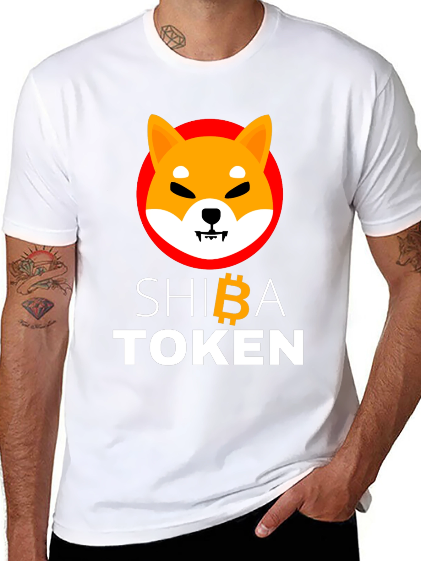 Shiba Token Crypto T-Shirt - Meme Cryptocurrency Tee