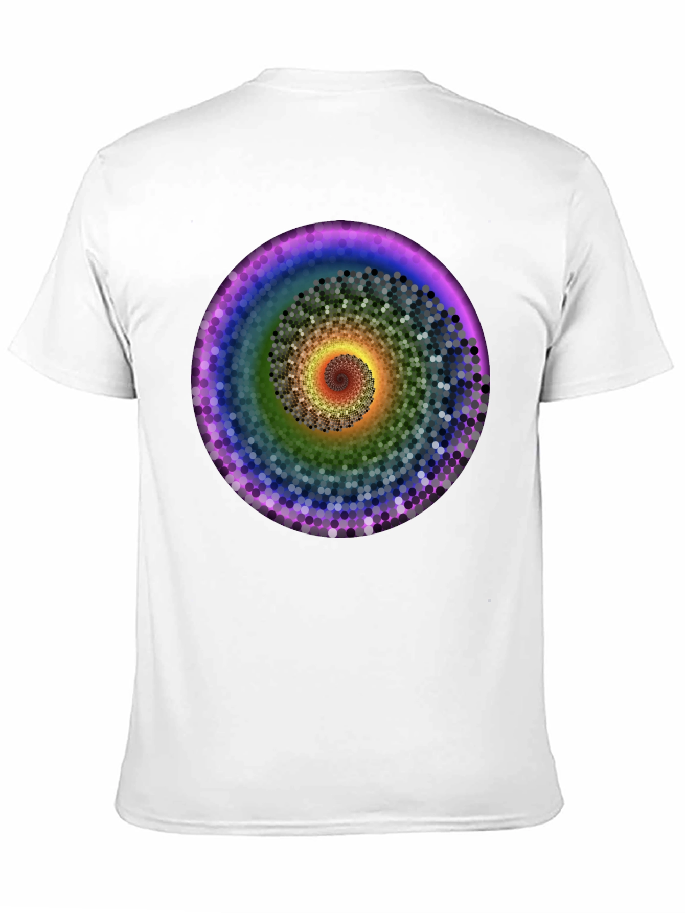 Spiral Spectrum T-Shirt - Vivid Graphic Tee