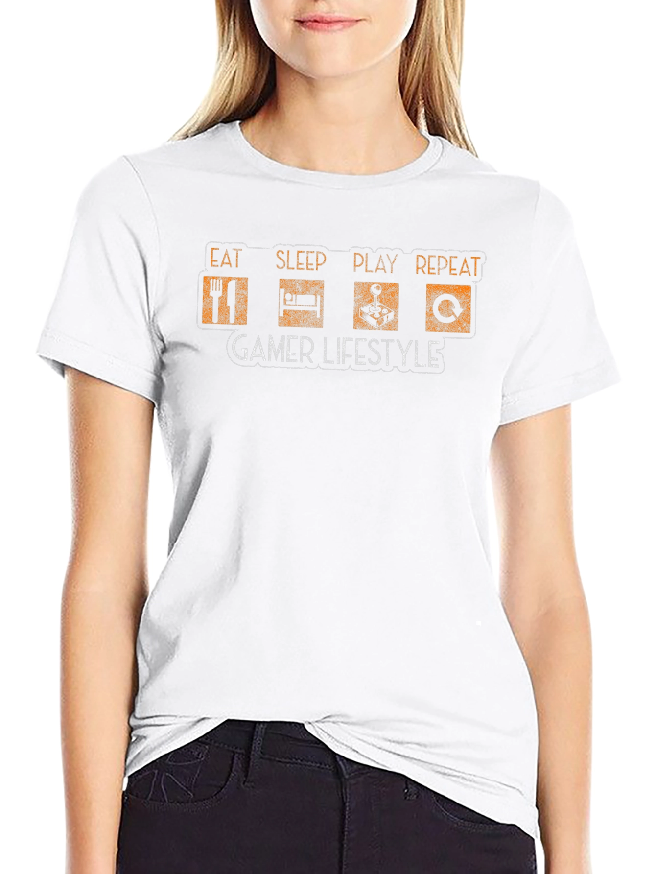 Gamer Lifestyle T-Shirt - Eat Sleep Play Repeat