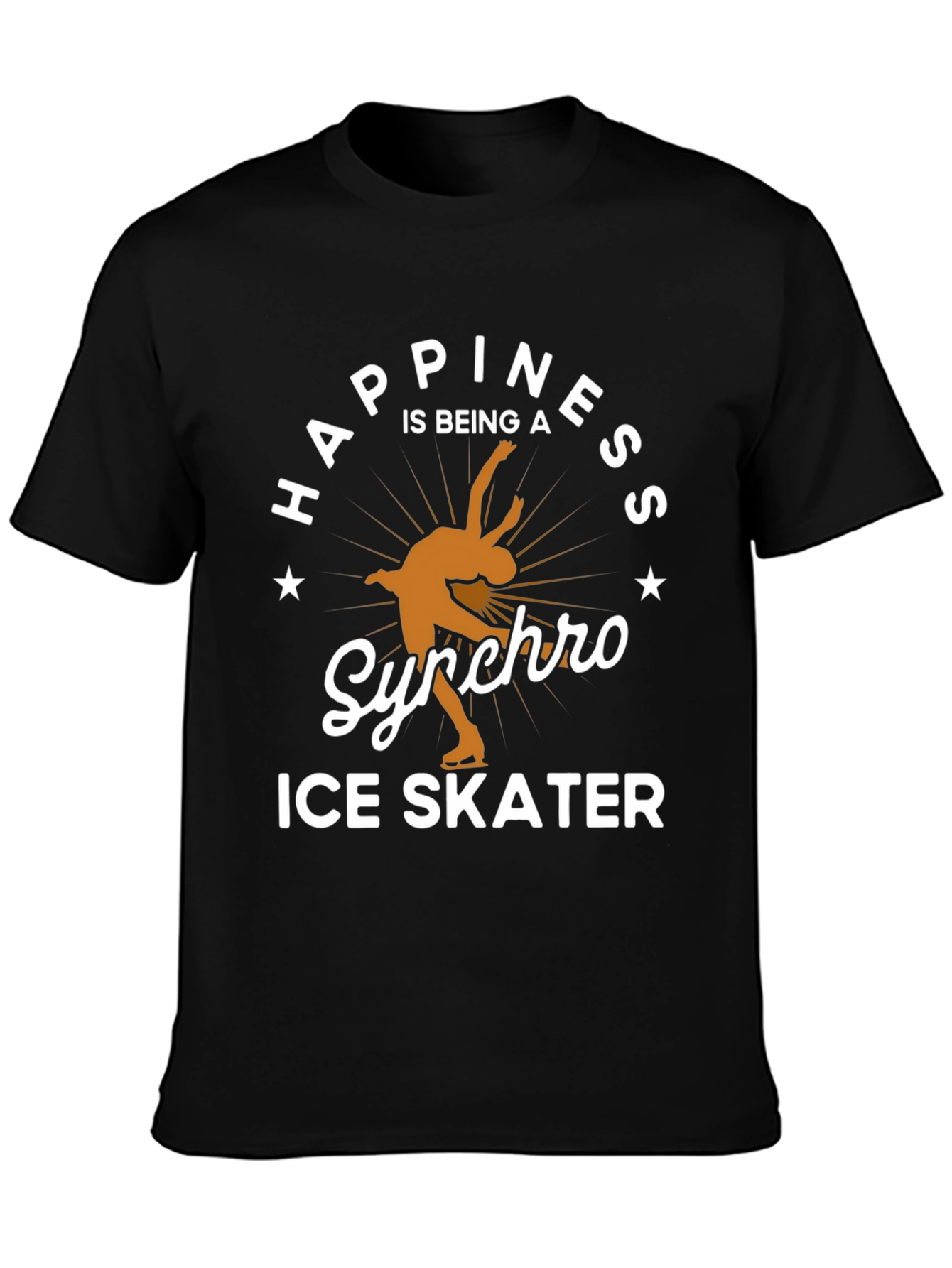 Happiness is Being a Synchro Ice Skater T-Shirt