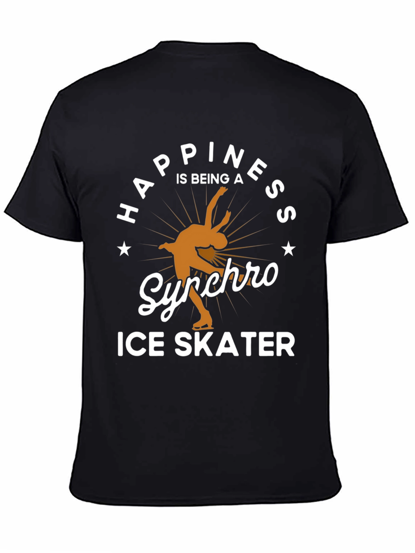 Happiness is Being a Synchro Ice Skater T-Shirt