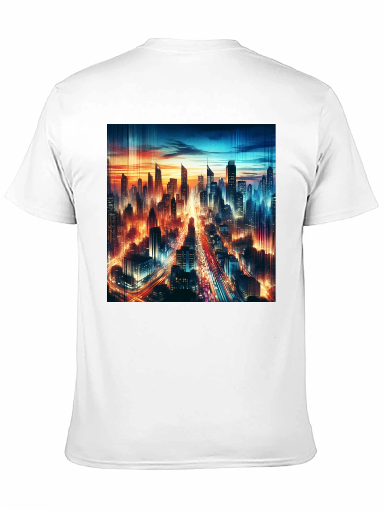 Cityscape Graphic Tee - Urban Style Shirt