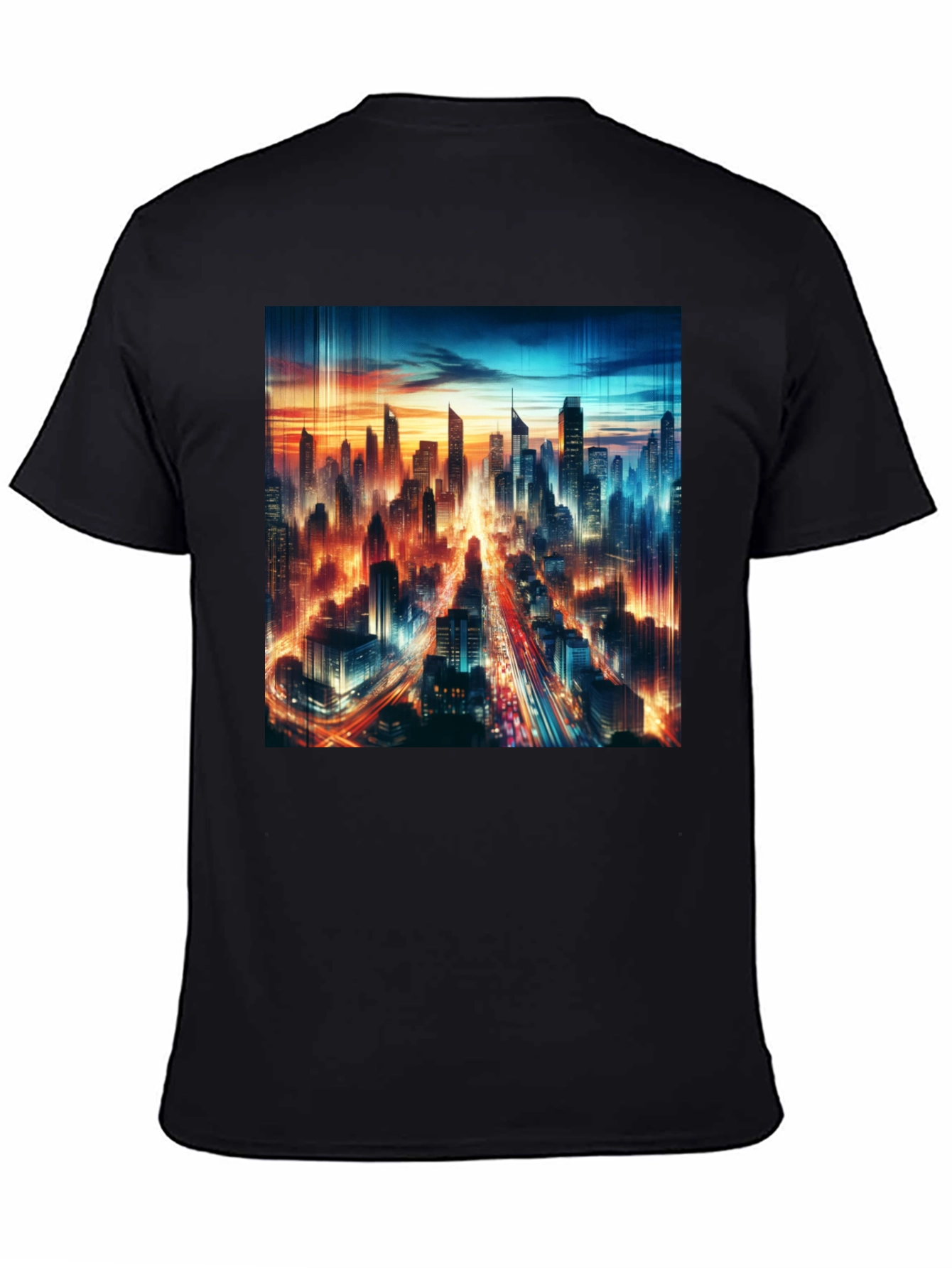 Cityscape Graphic Tee - Urban Style Shirt