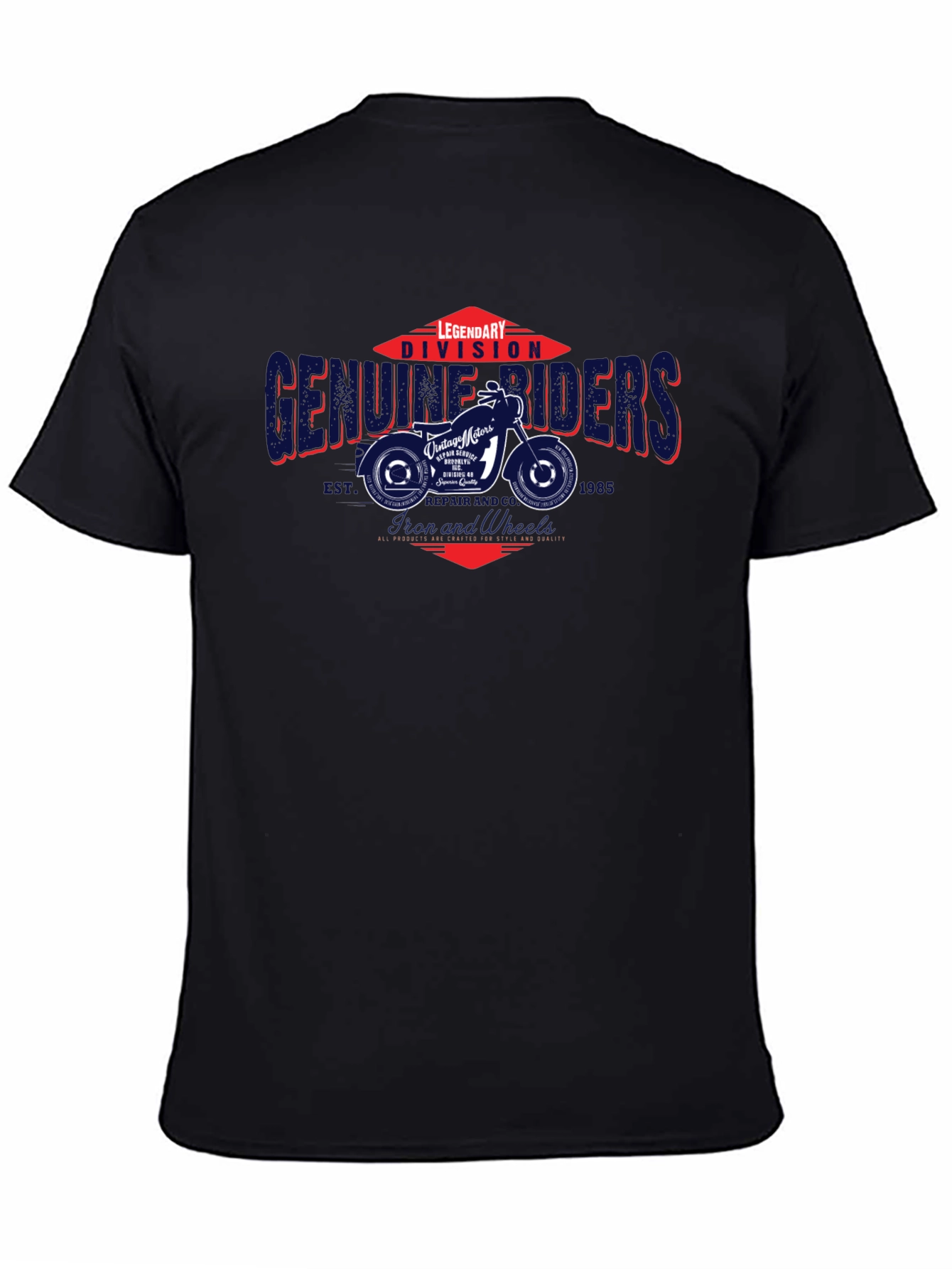 Legendary Riders Graphic Tee - Black