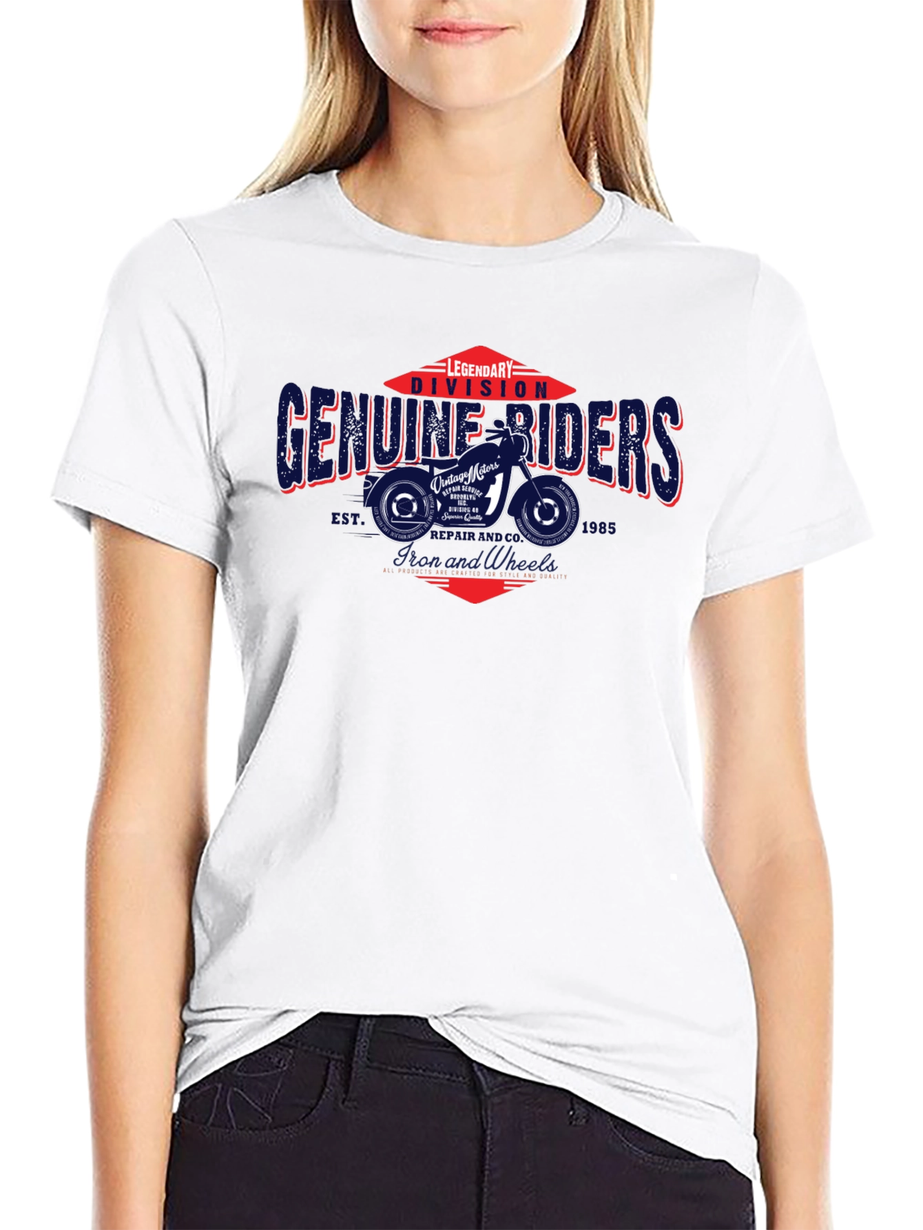 Legendary Riders Graphic Tee - Black