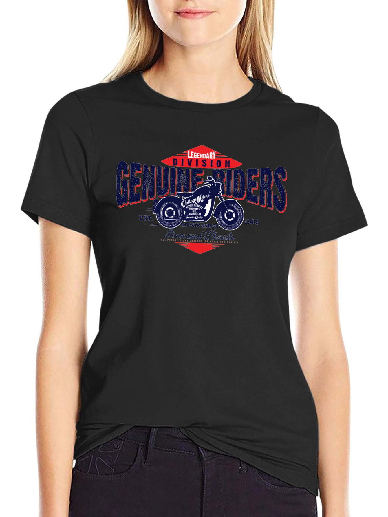 Legendary Riders Graphic Tee - Black