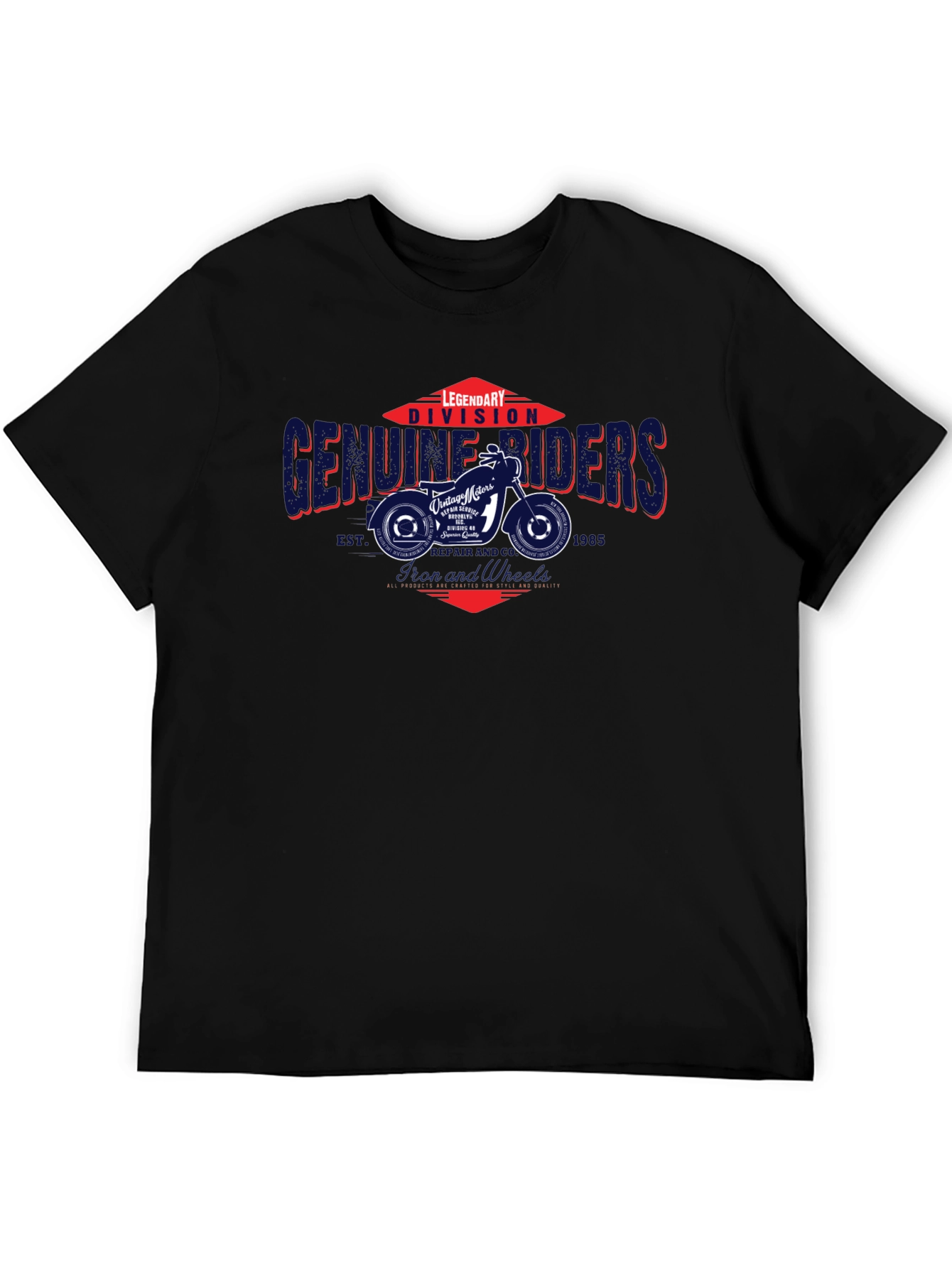 Legendary Riders Graphic Tee - Black