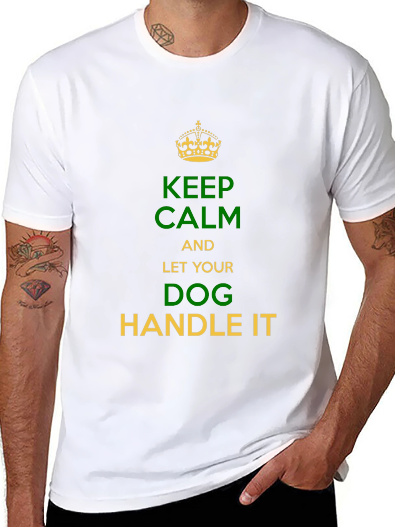 Keep Calm Dog Handle It T-Shirt