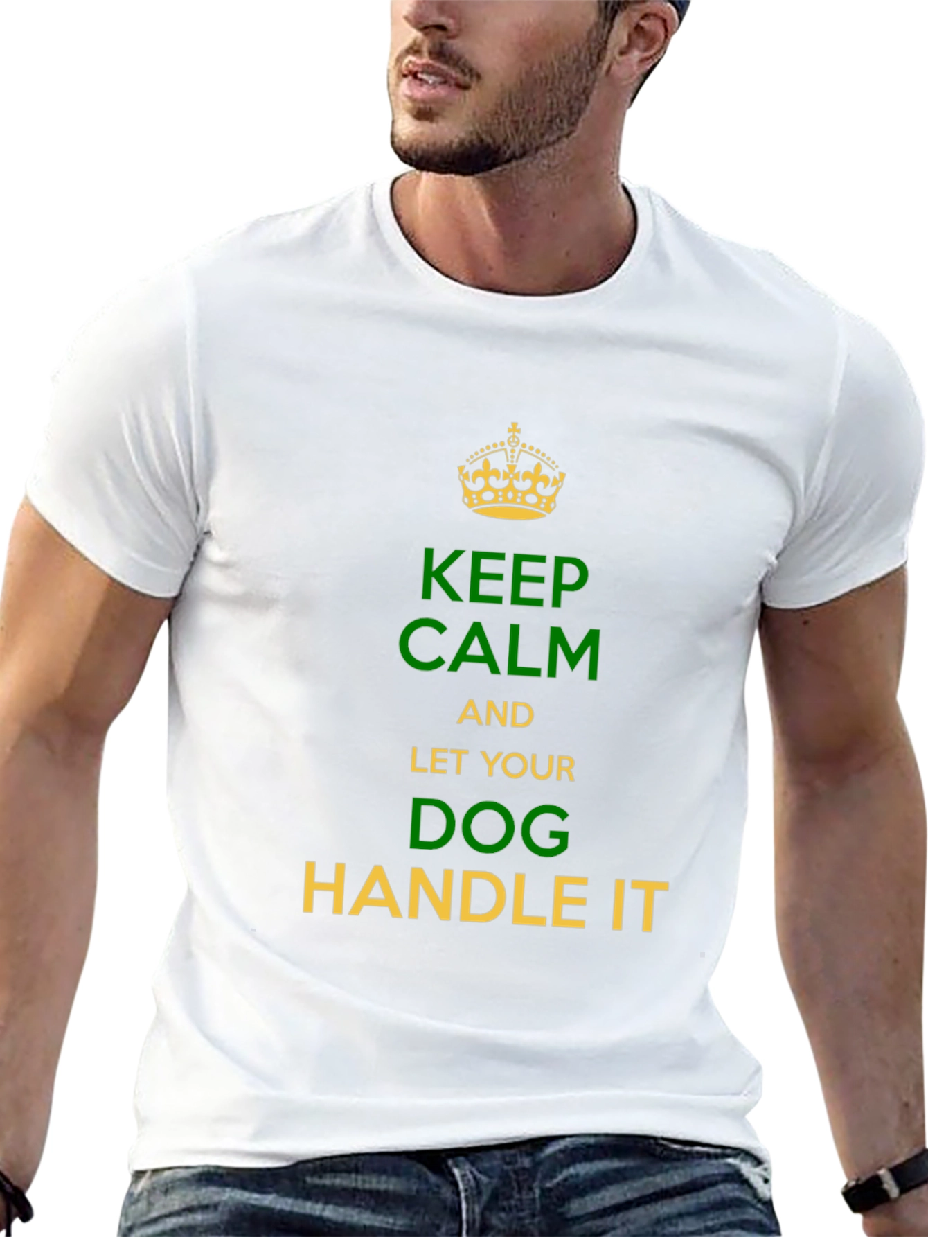Keep Calm Dog Handle It T-Shirt