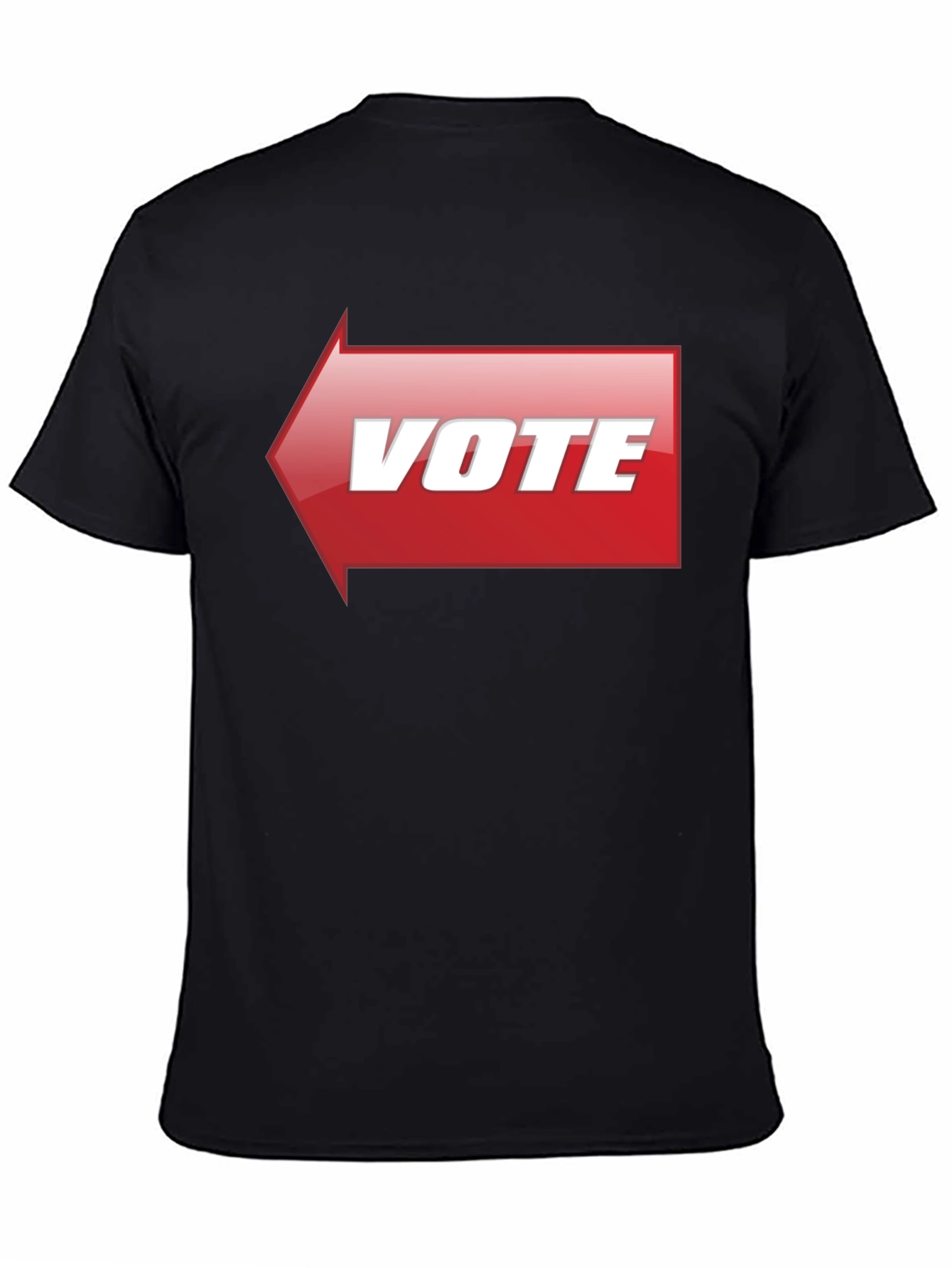 Vote T-Shirt - Red Arrow Design - Election Apparel
