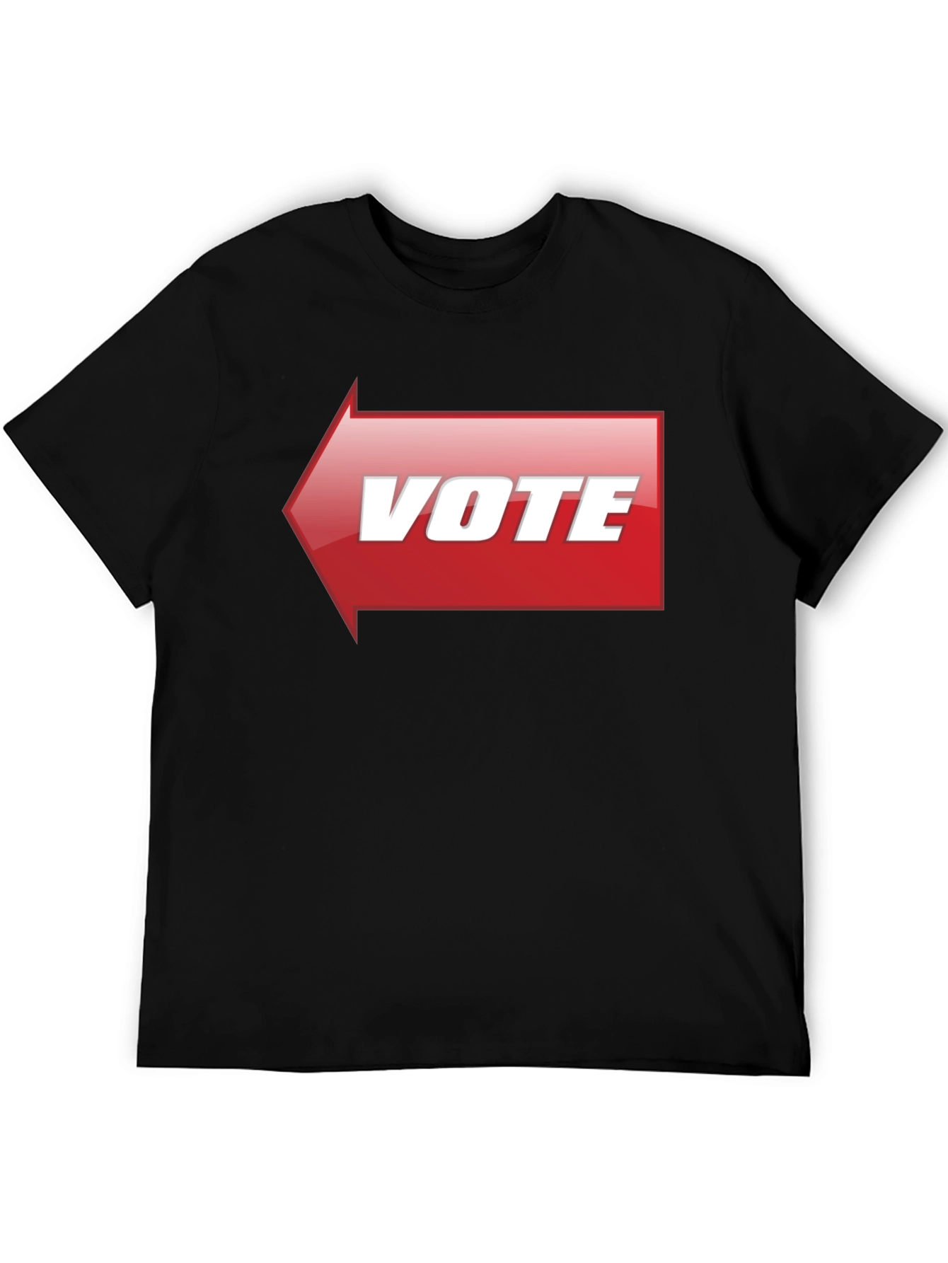 Vote T-Shirt - Red Arrow Design - Election Apparel