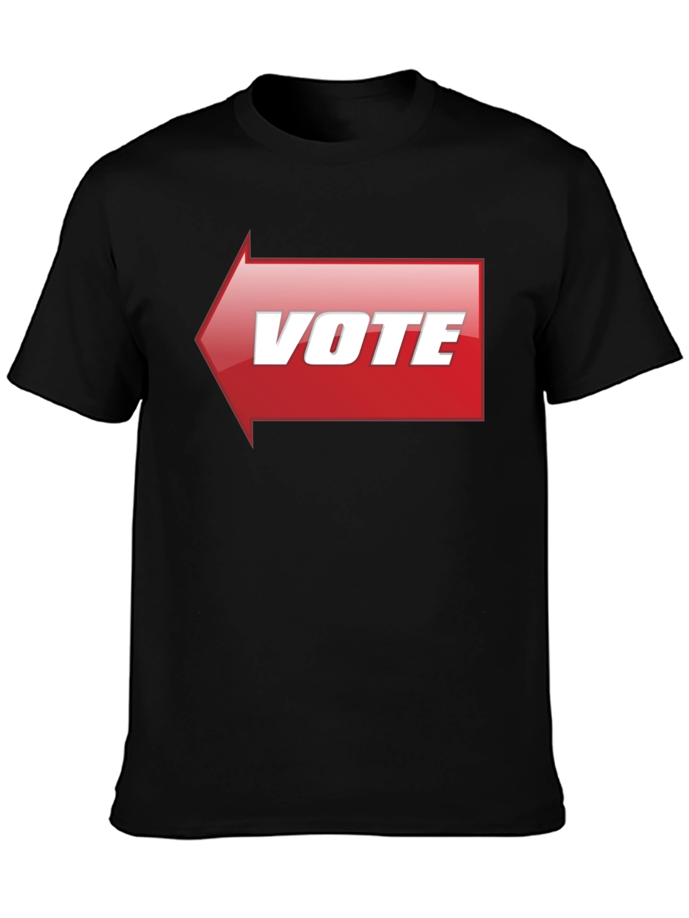 Vote T-Shirt - Red Arrow Design - Election Apparel