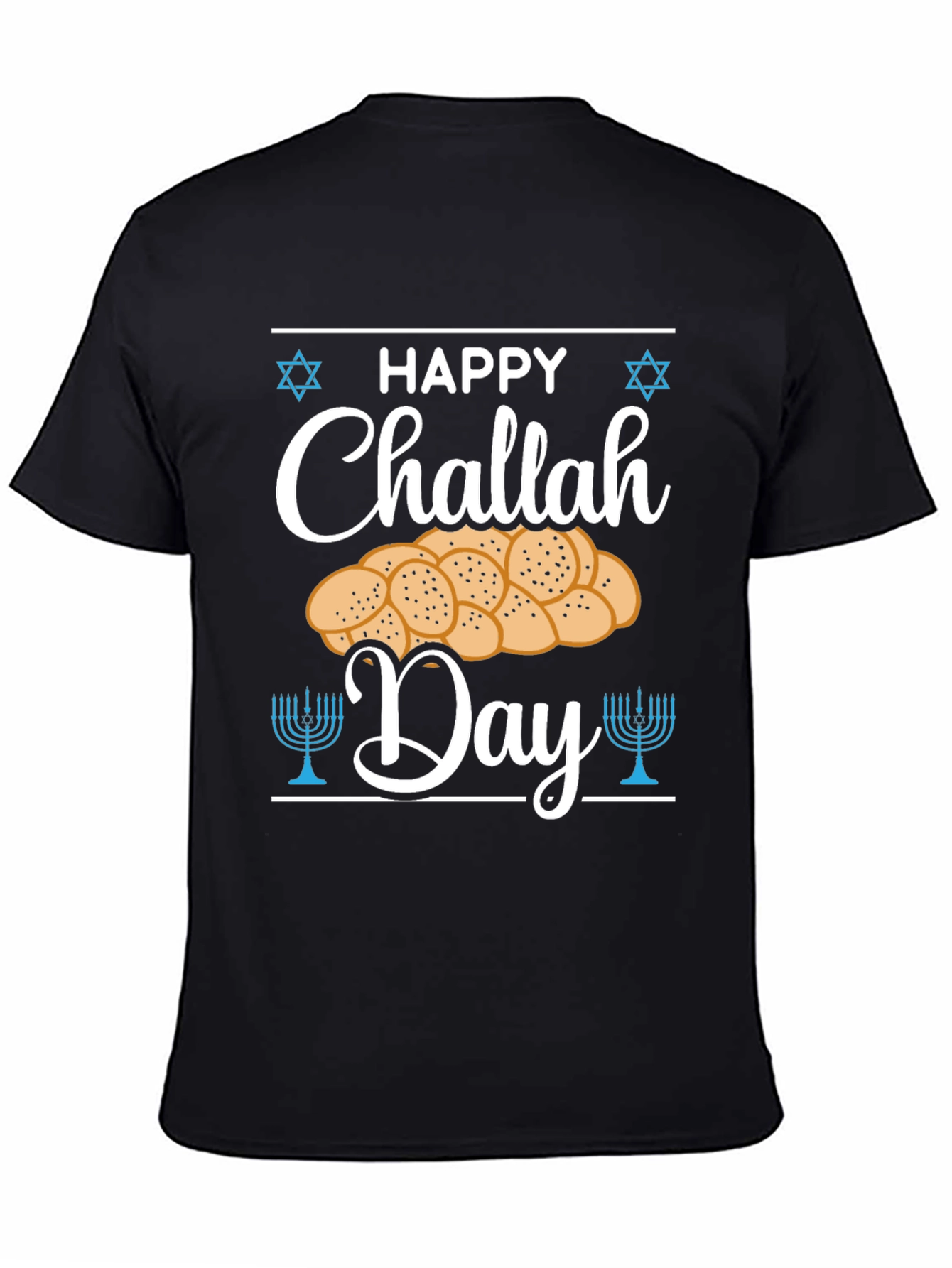 Happy Challah Day Graphic T-Shirt