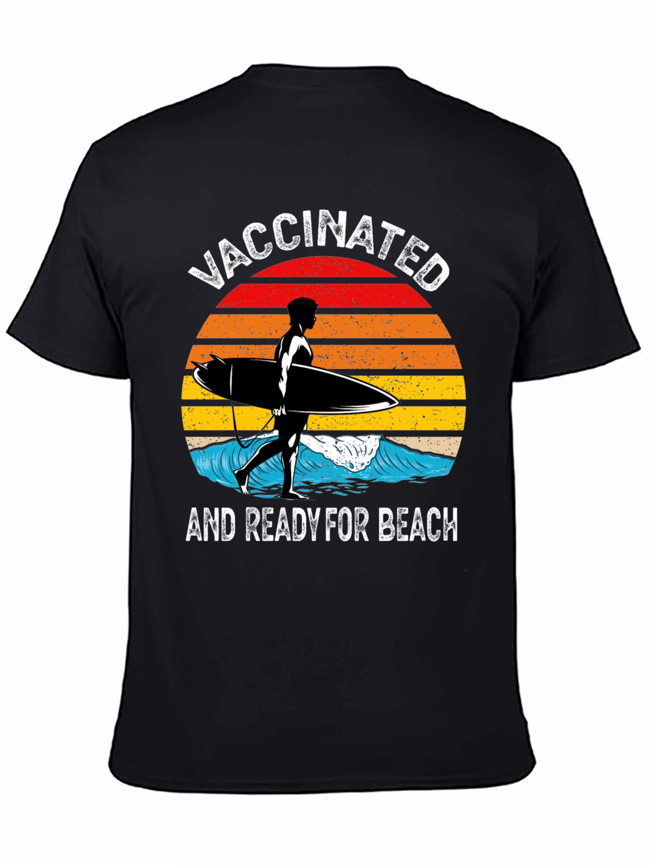 Vaccinated and Ready for Beach T-Shirt