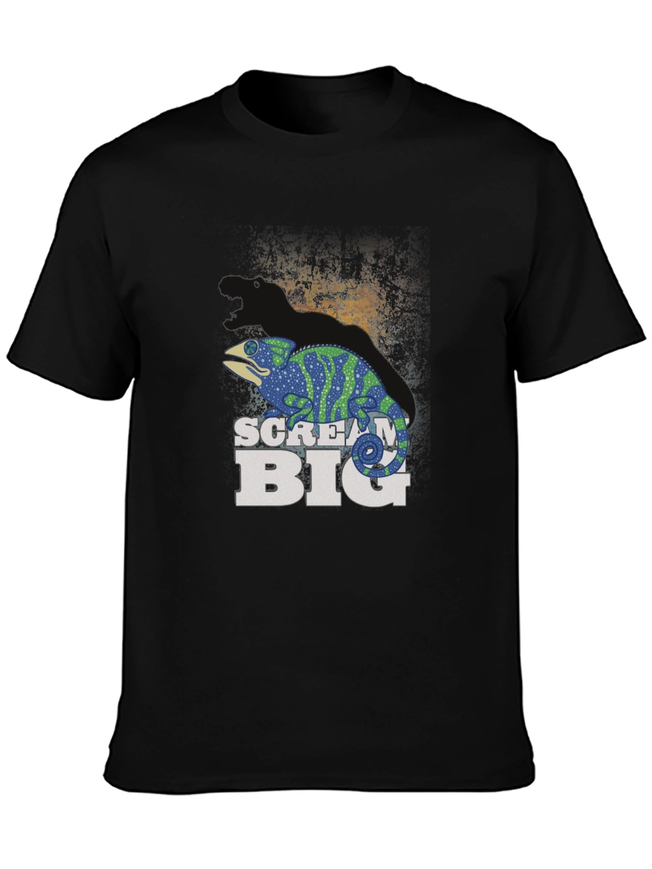 Scream Big Chameleon Graphic Tee