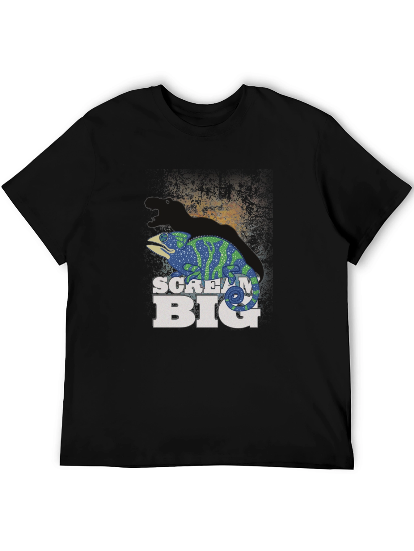 Scream Big Chameleon Graphic Tee