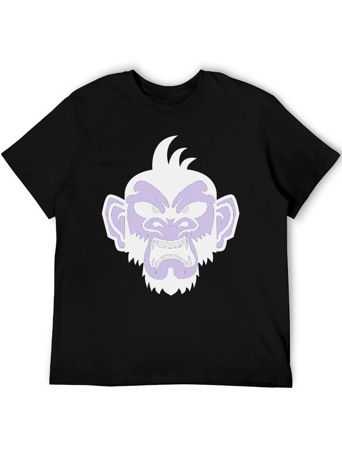 Monkey Graphic Black T-Shirt