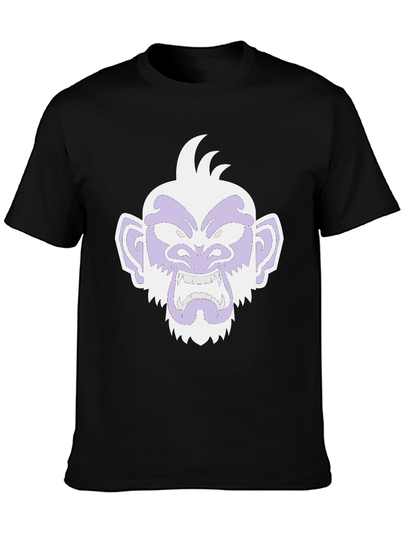 Monkey Graphic Black T-Shirt
