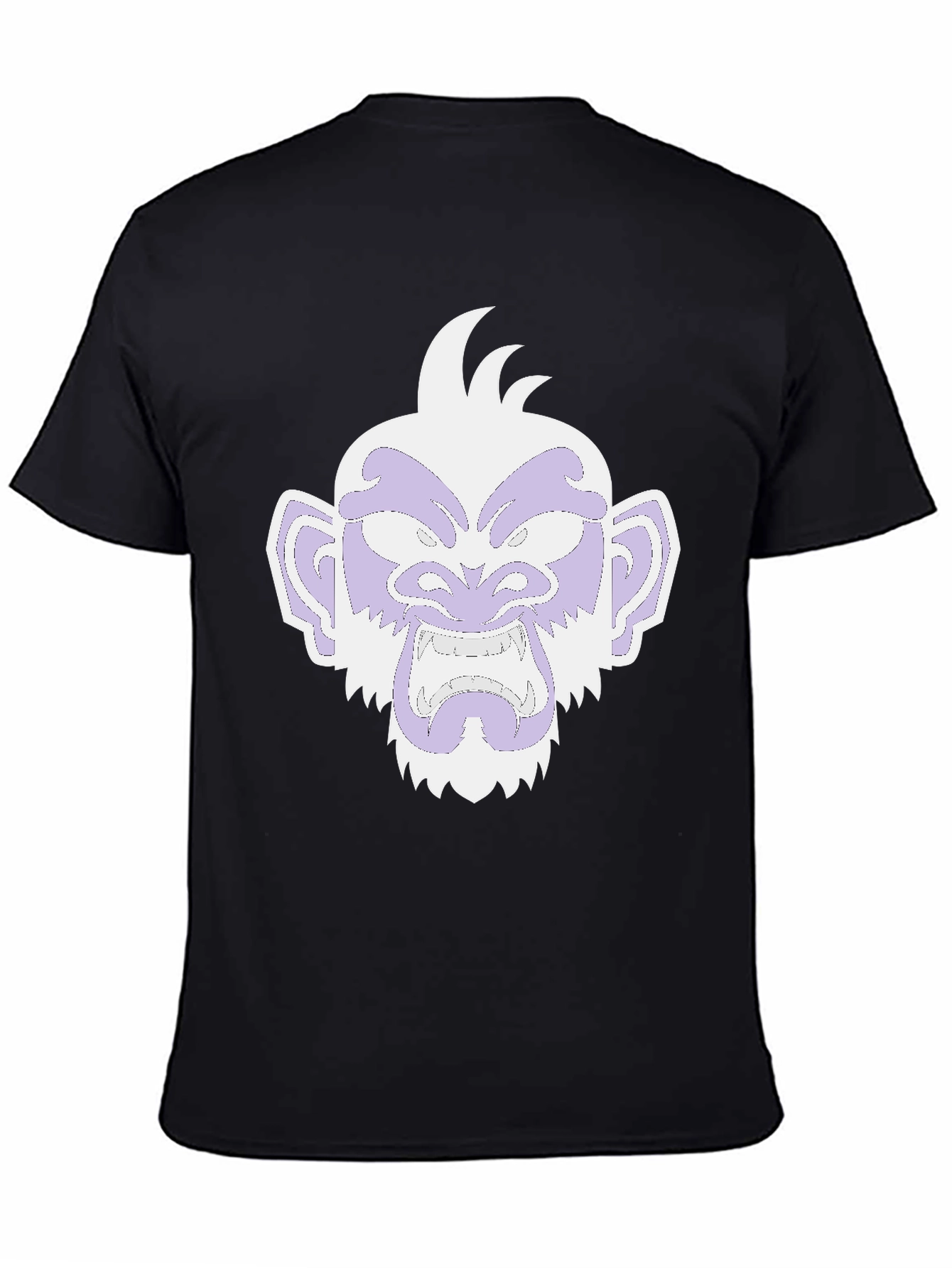 Monkey Graphic Black T-Shirt