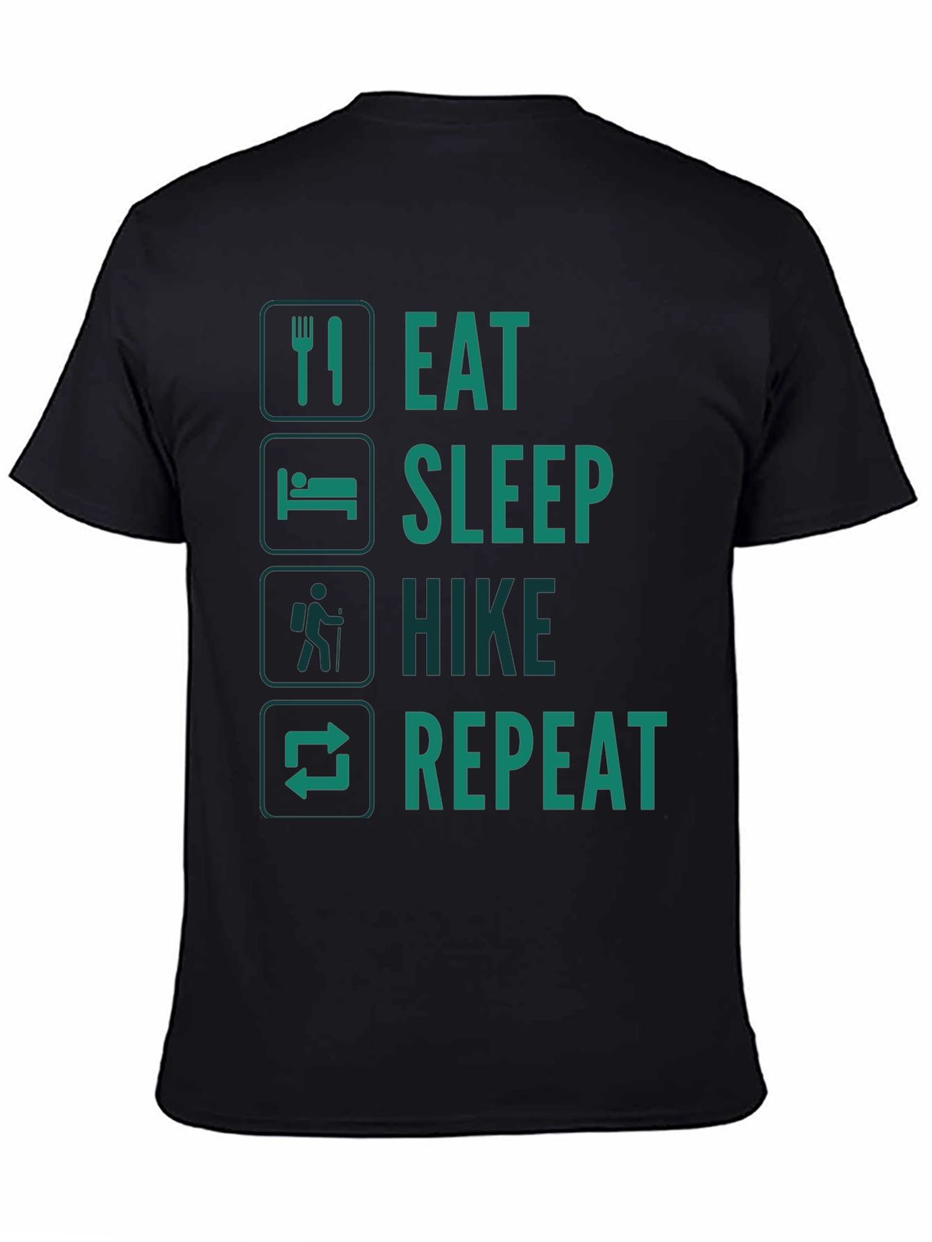 Eat Sleep Hike Repeat Graphic Tee