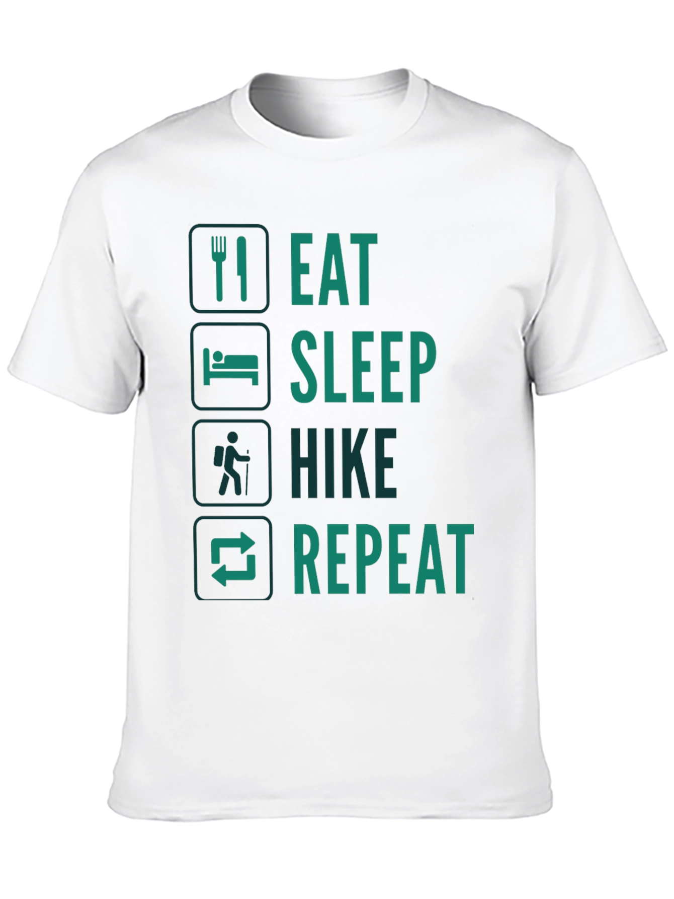 Eat Sleep Hike Repeat Graphic Tee