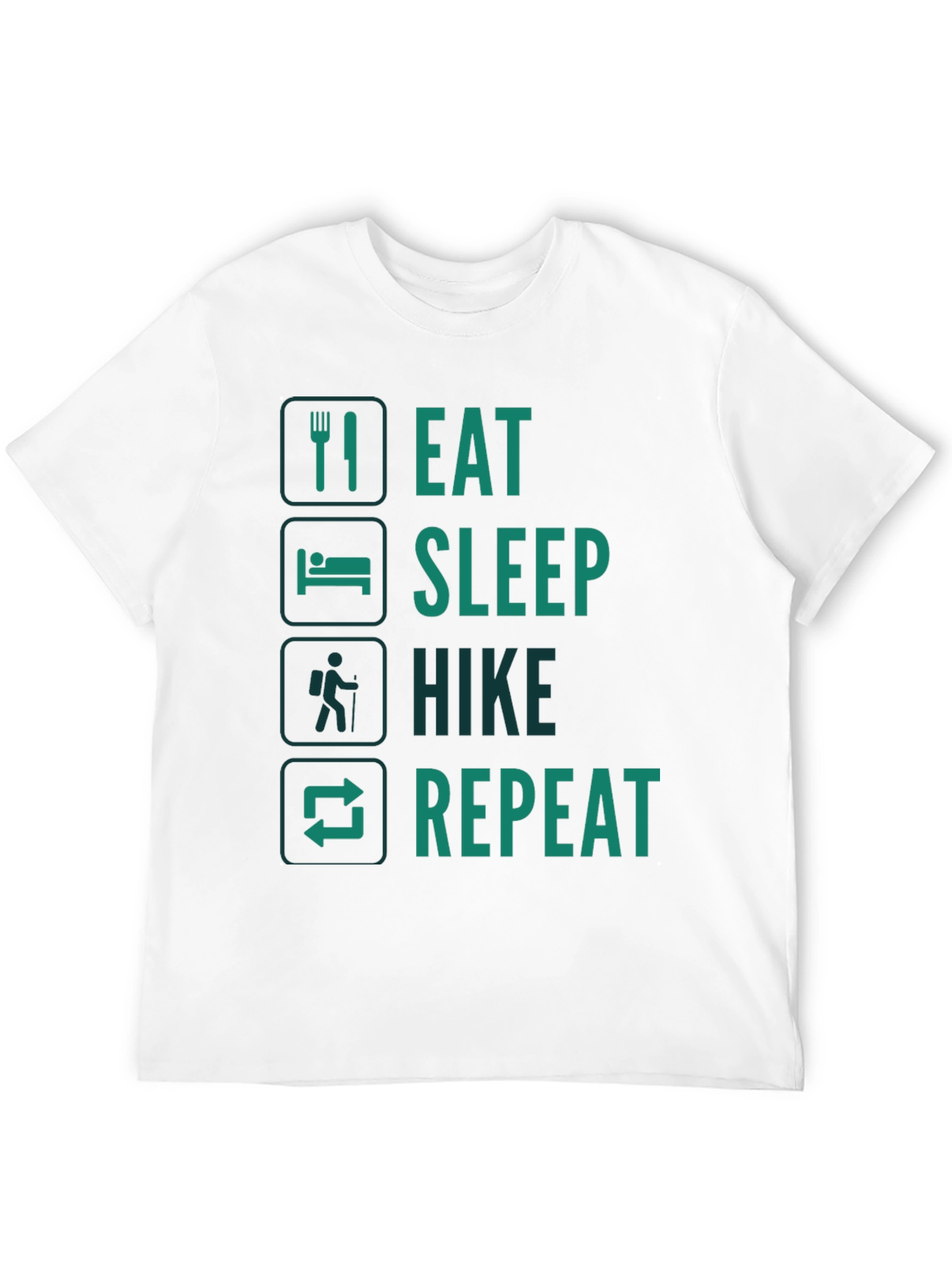 Eat Sleep Hike Repeat Graphic Tee