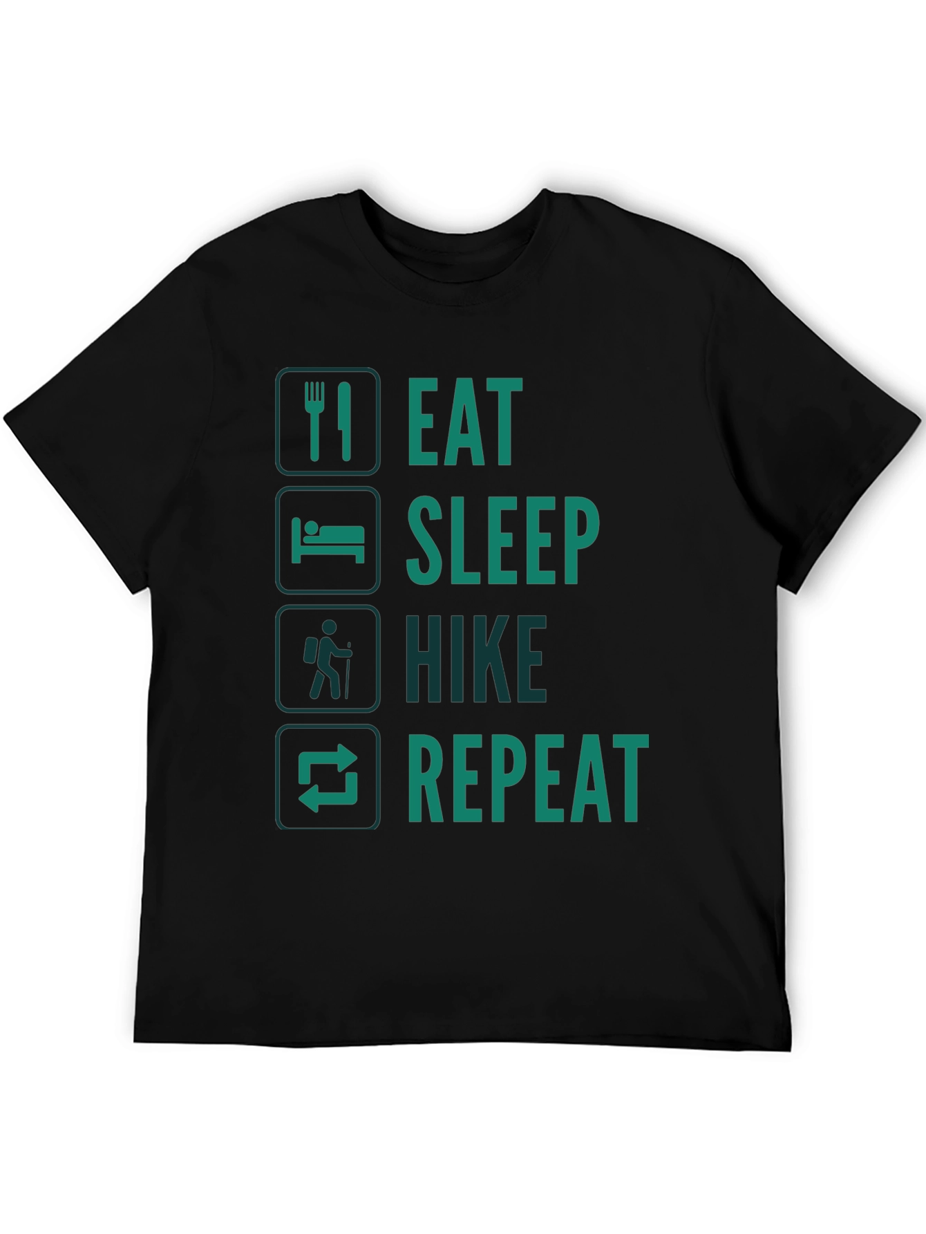 Eat Sleep Hike Repeat Graphic Tee