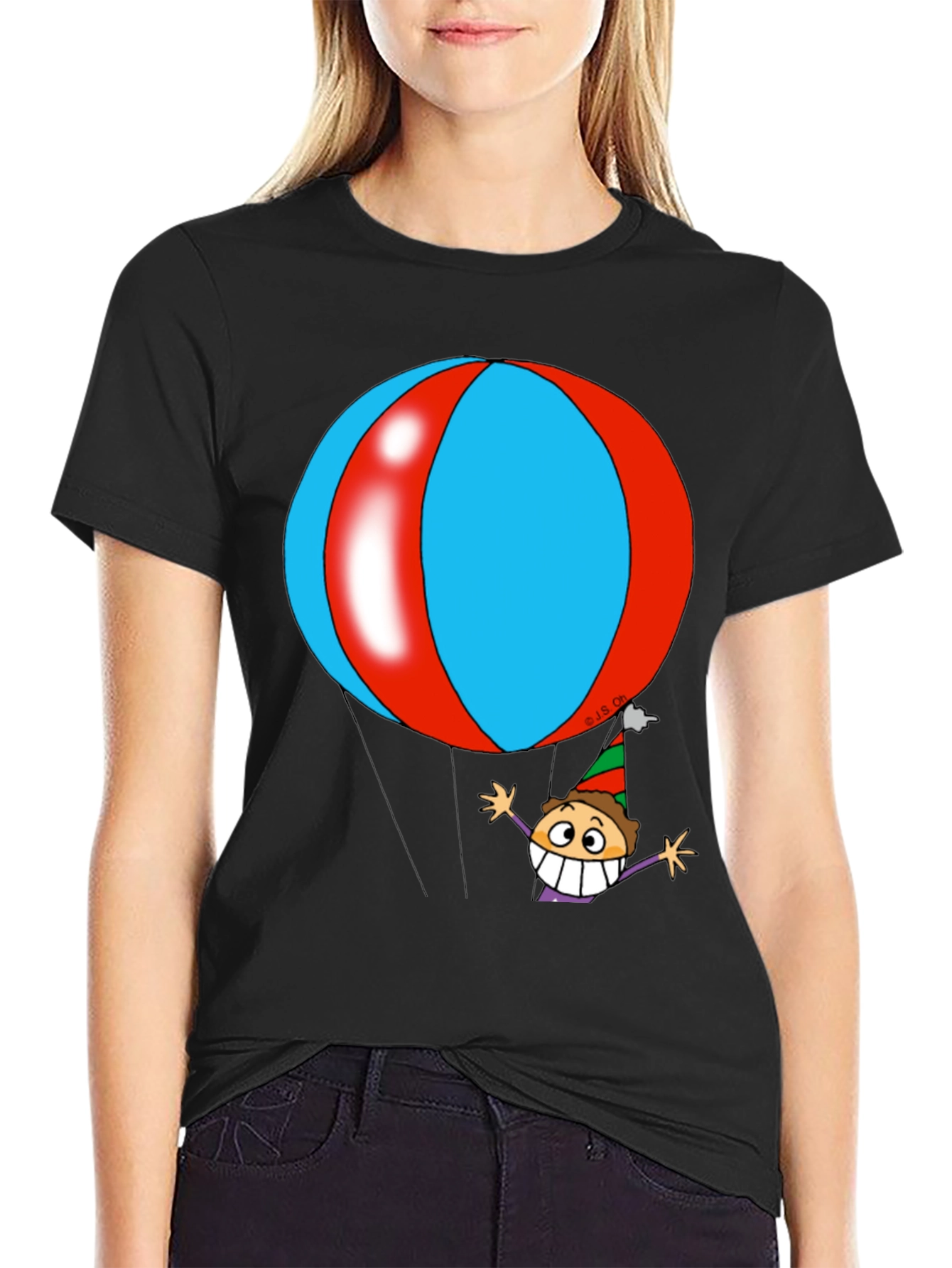 Cartoon Balloon T-Shirt