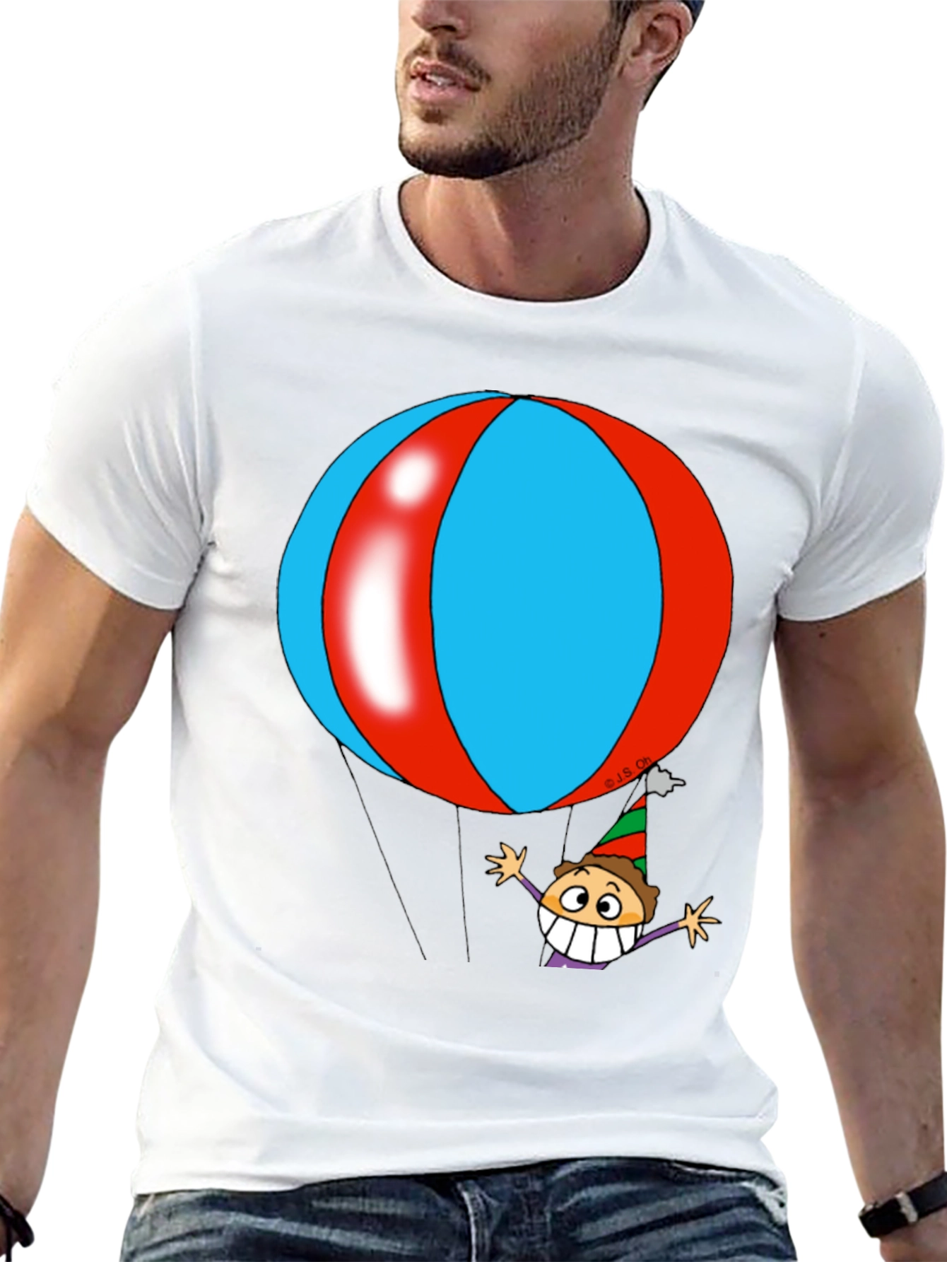 Cartoon Balloon T-Shirt
