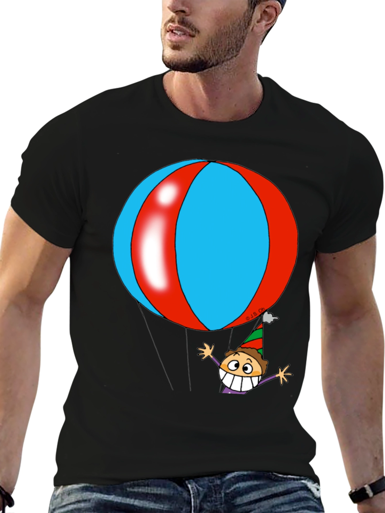 Cartoon Balloon T-Shirt