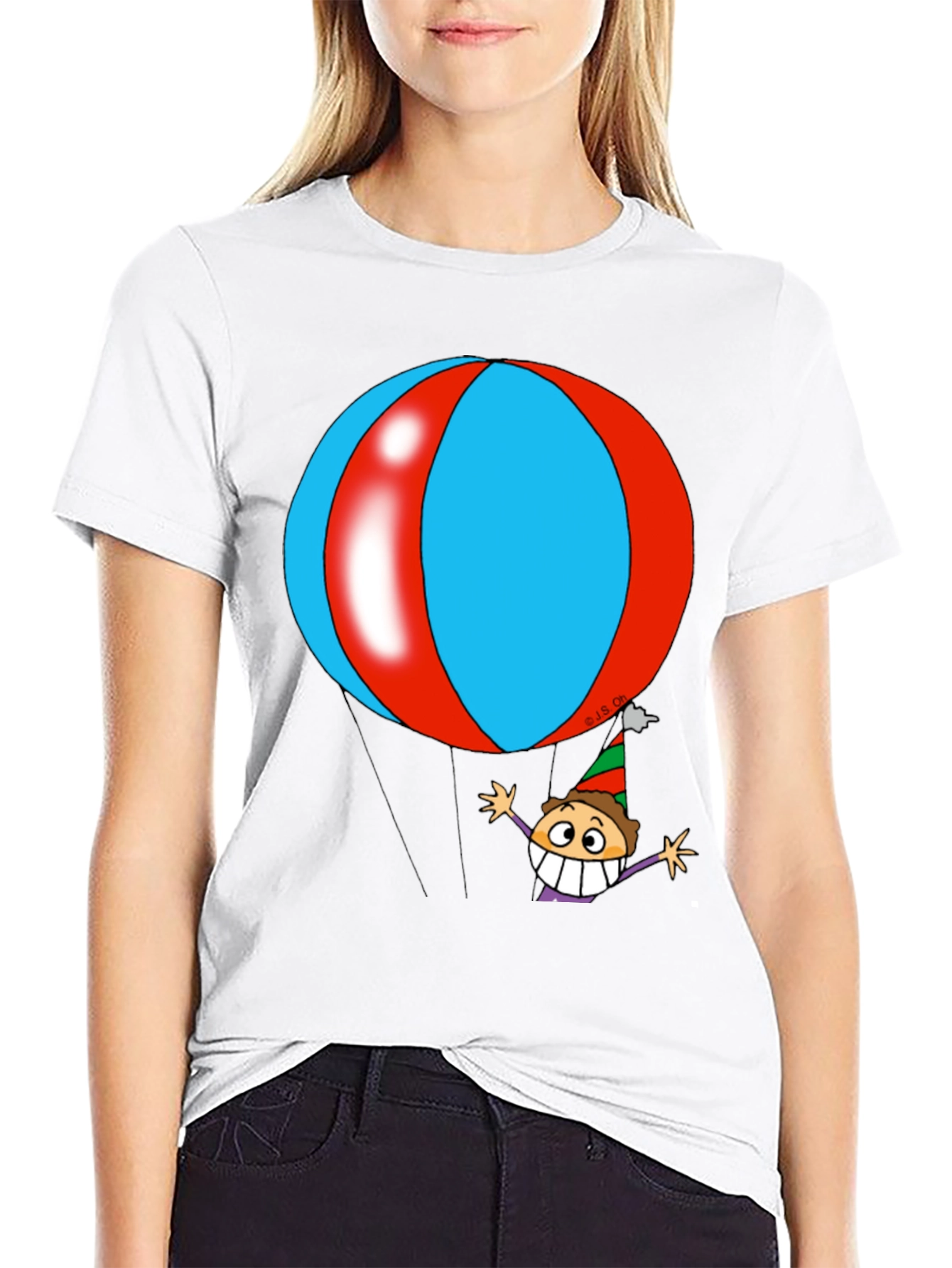 Cartoon Balloon T-Shirt