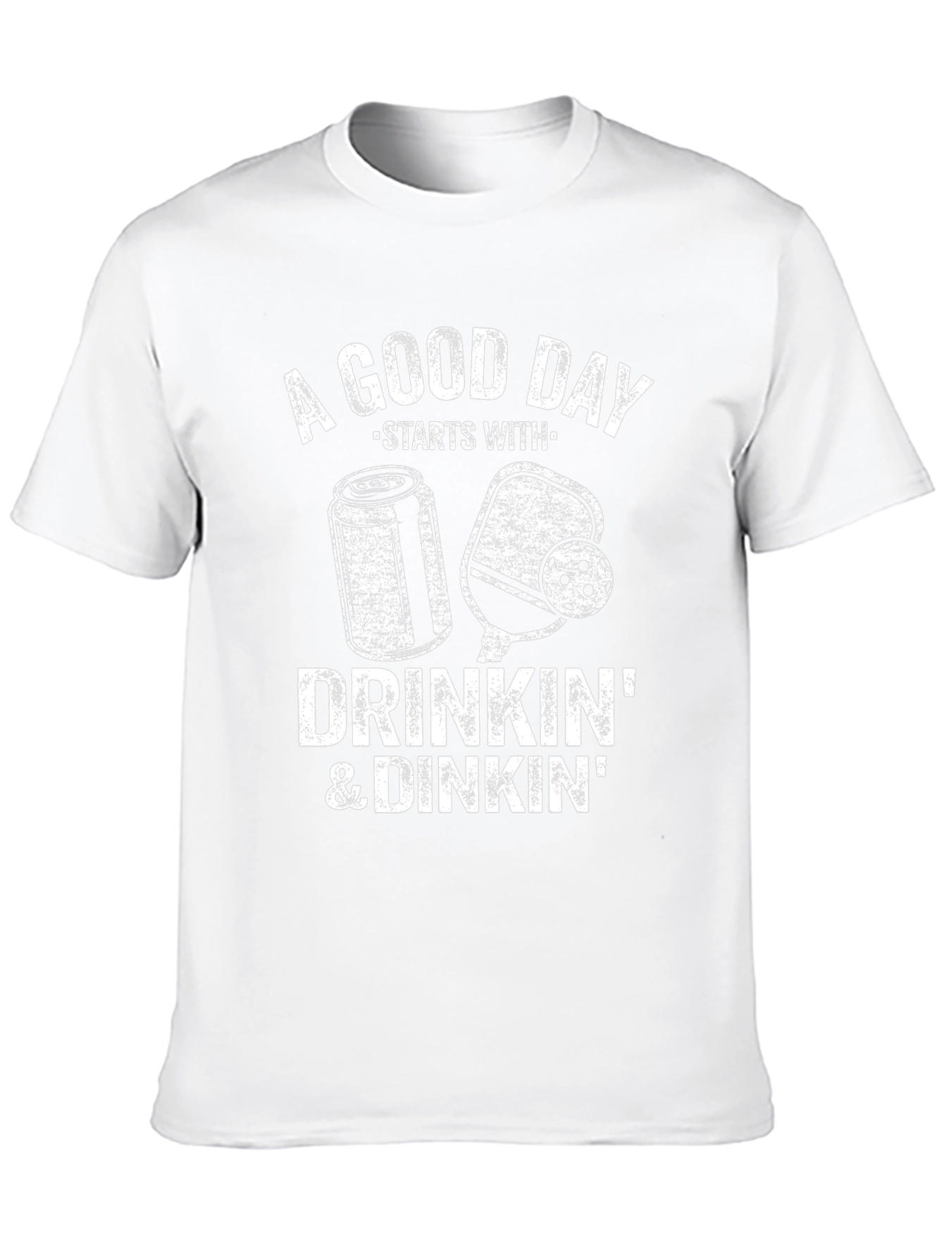 Drinkin & Dinkn T-Shirt - Pickleball Fun