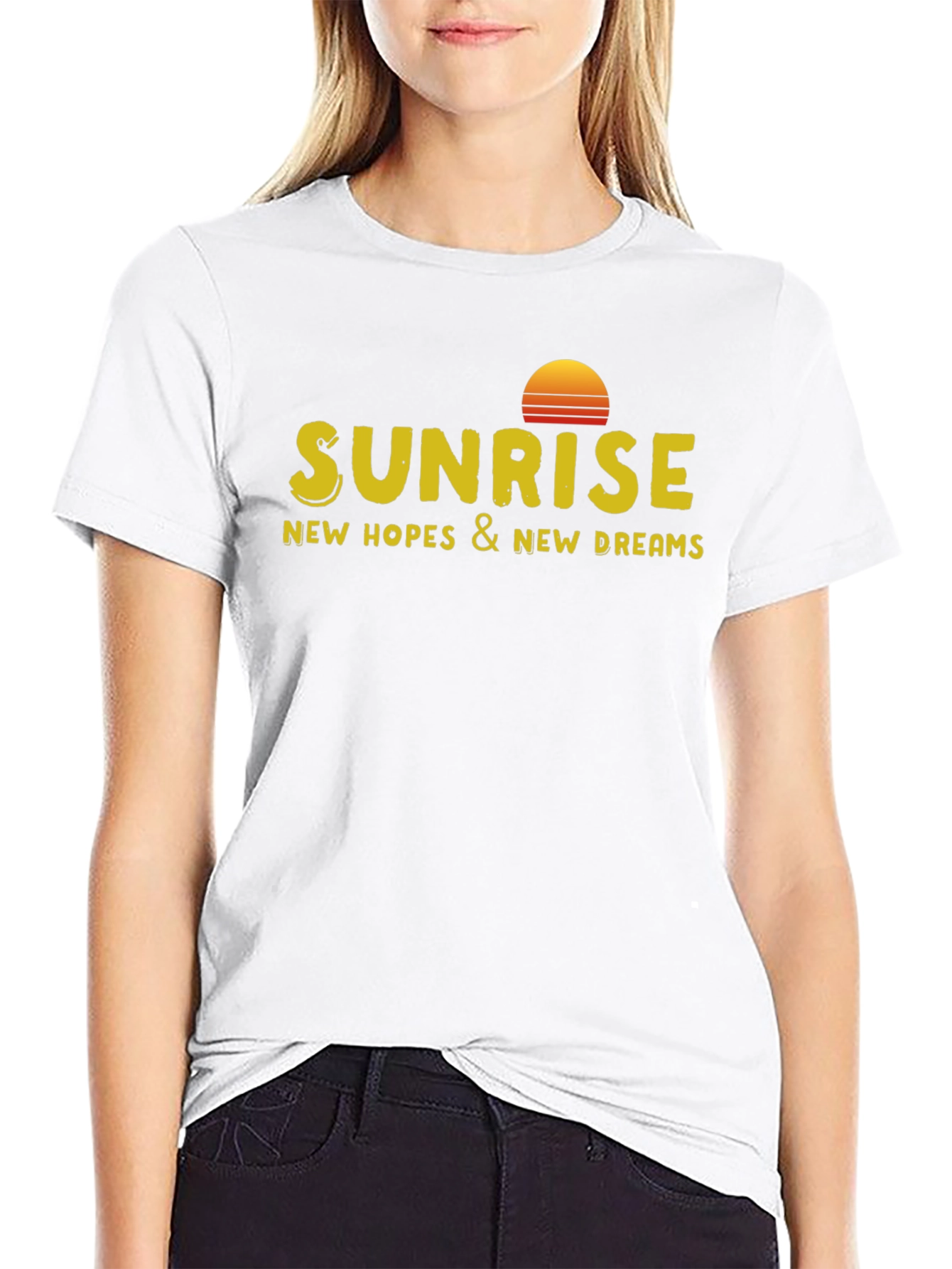 Sunrise New Hopes Dreams Graphic Tee