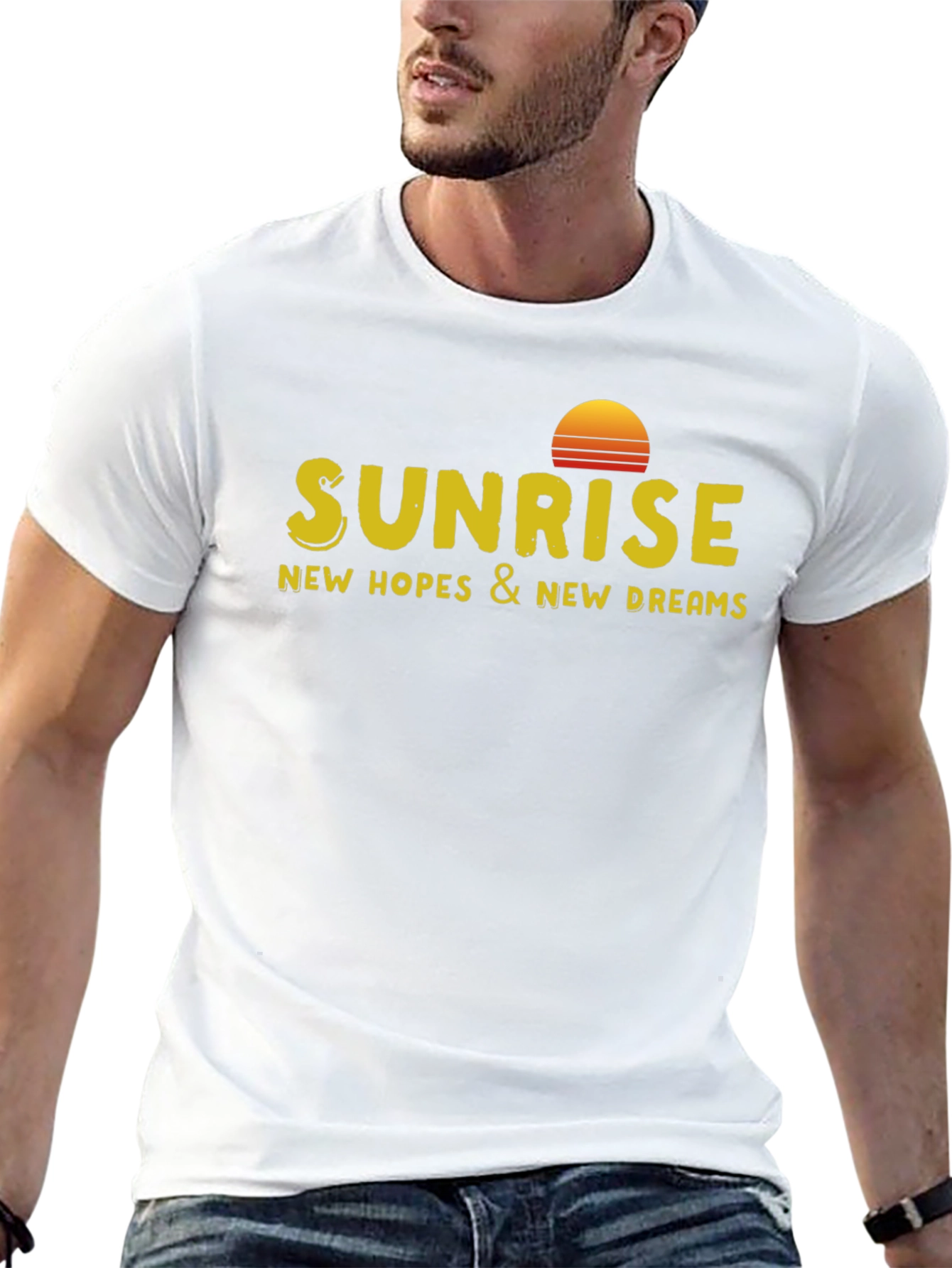Sunrise New Hopes Dreams Graphic Tee