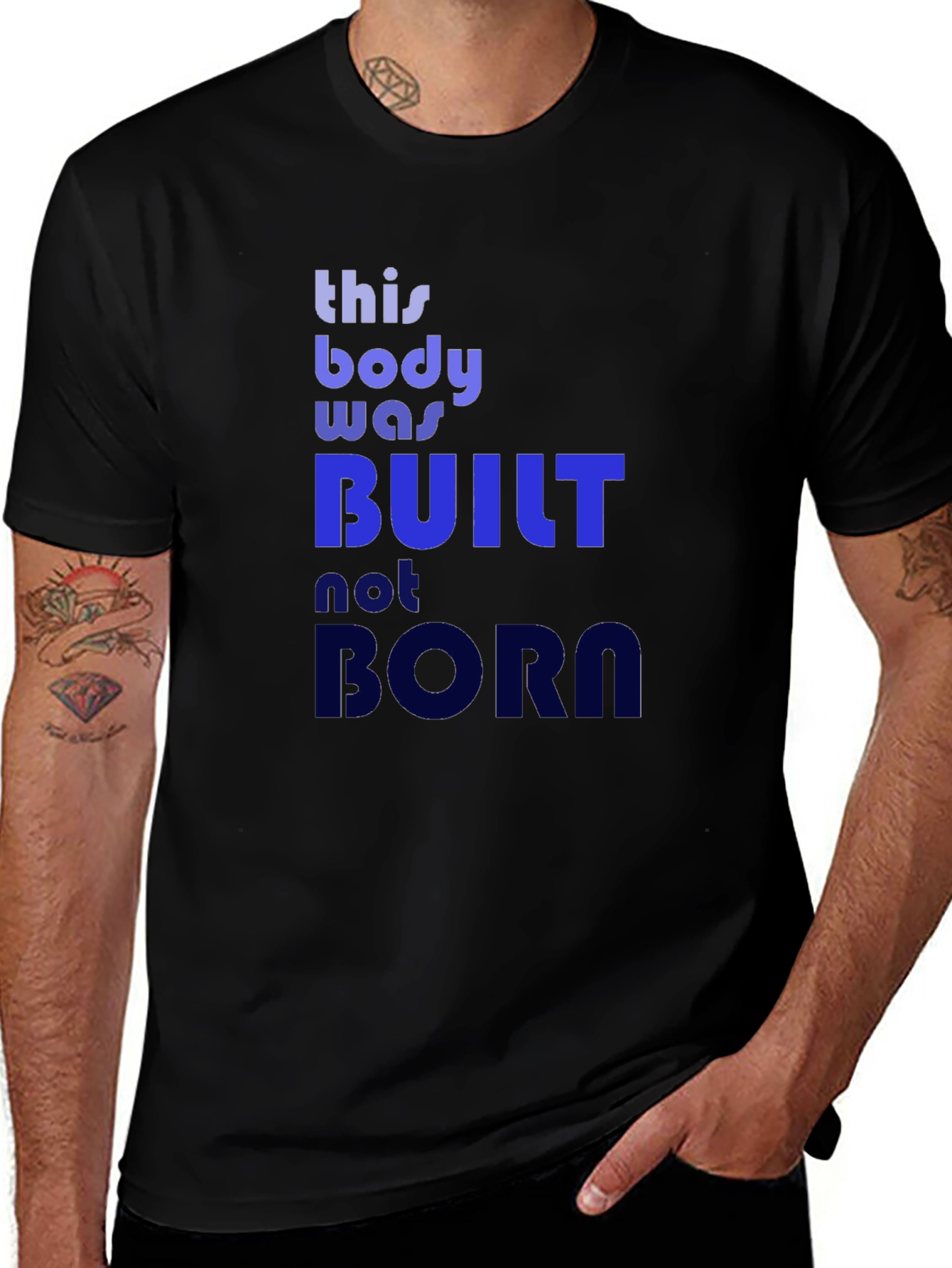Built Not Born Graphic T-Shirt