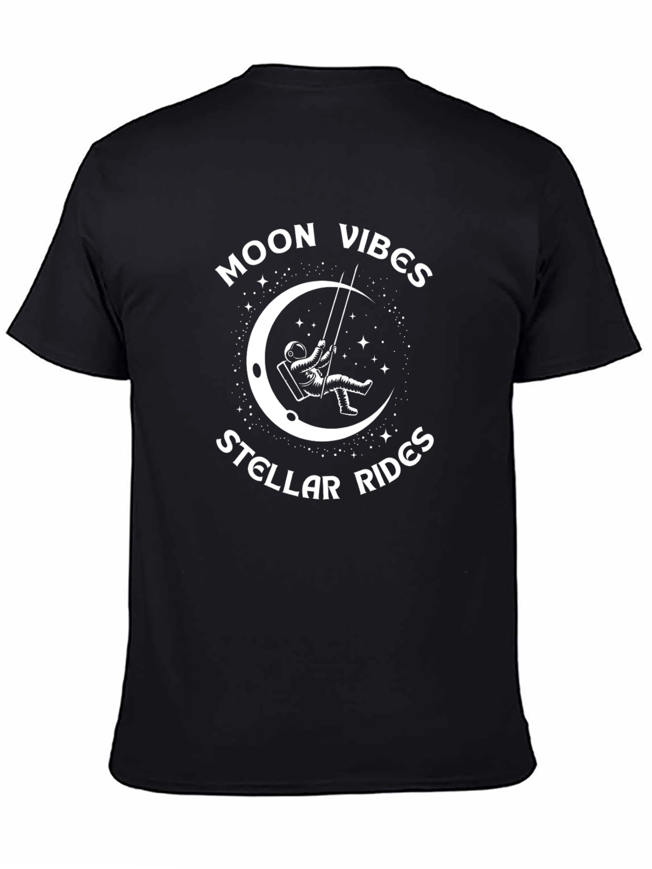 Moon Vibes Stellar Rides Graphic T-Shirt