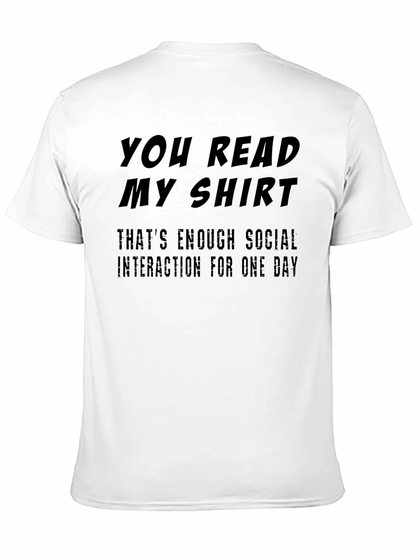 Funny Social Interaction T-Shirt