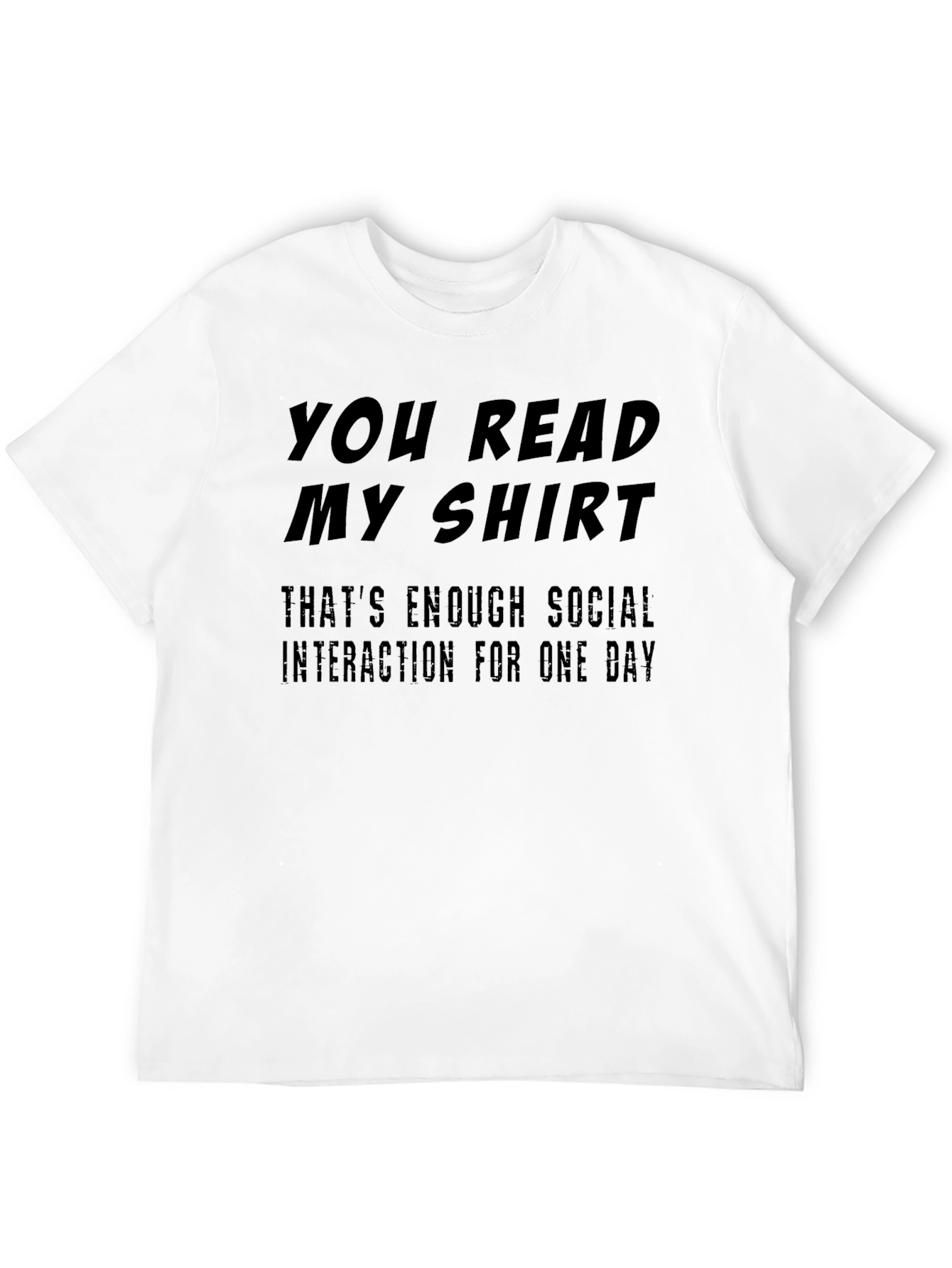 Funny Social Interaction T-Shirt