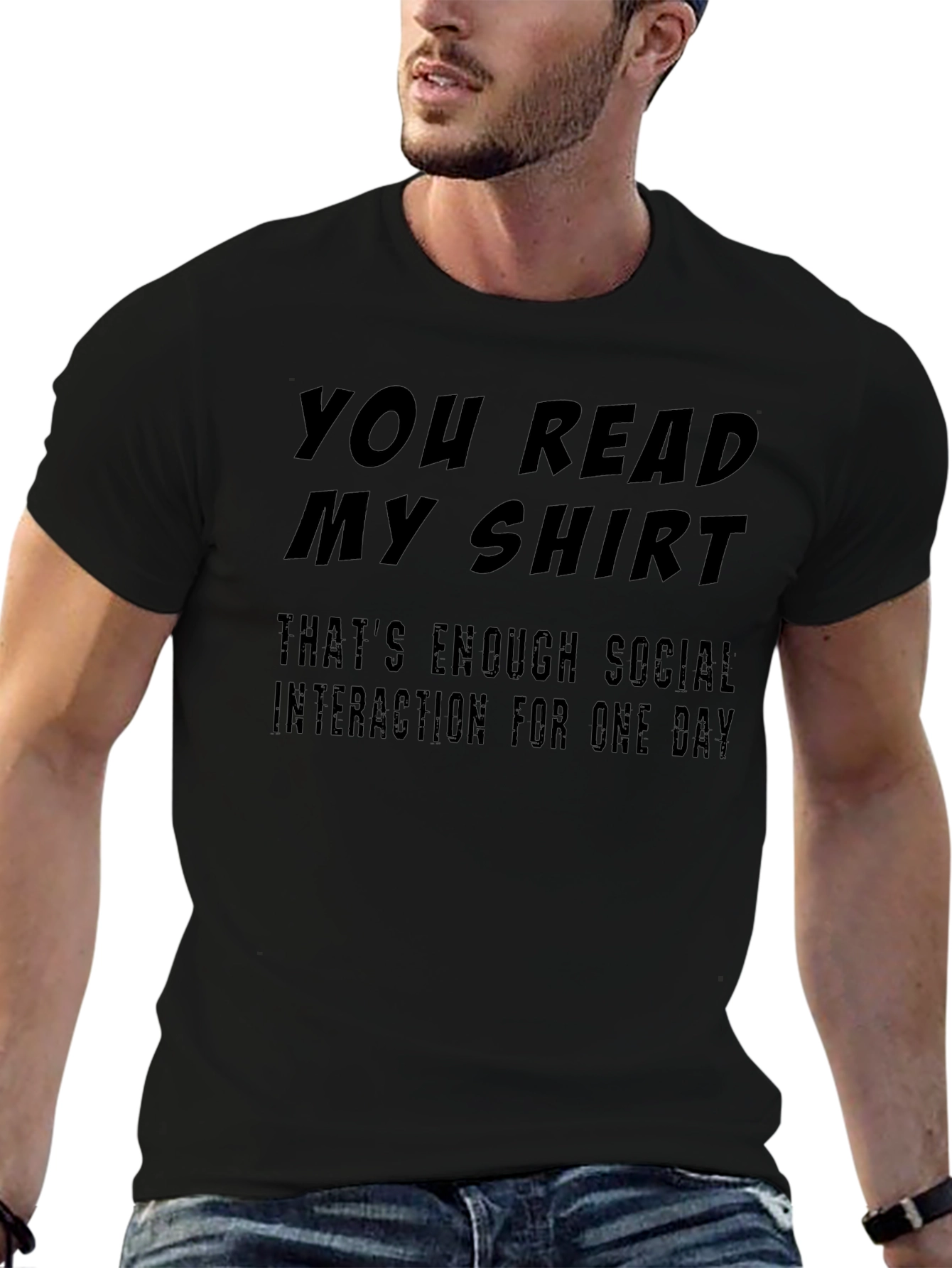 Funny Social Interaction T-Shirt