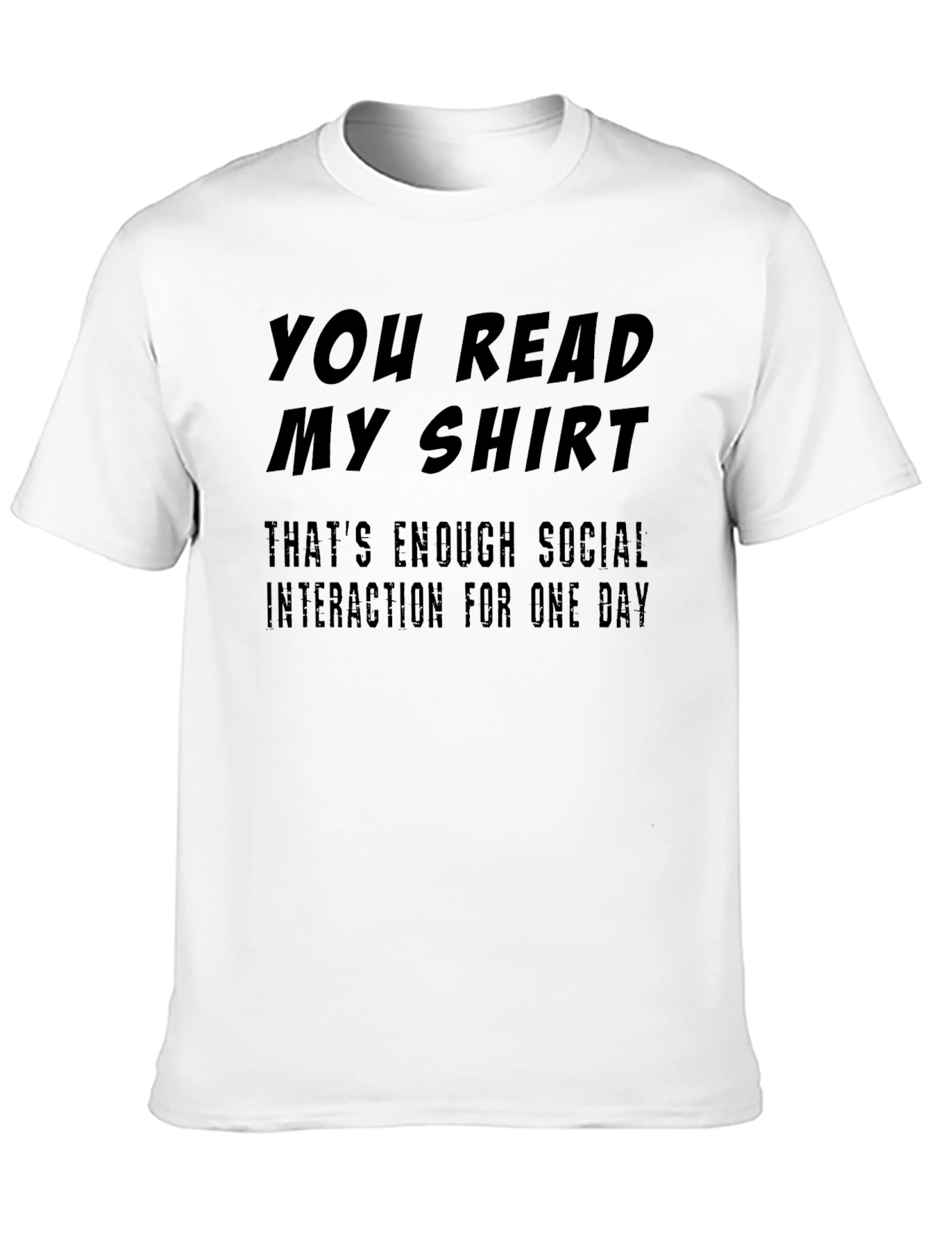 Funny Social Interaction T-Shirt