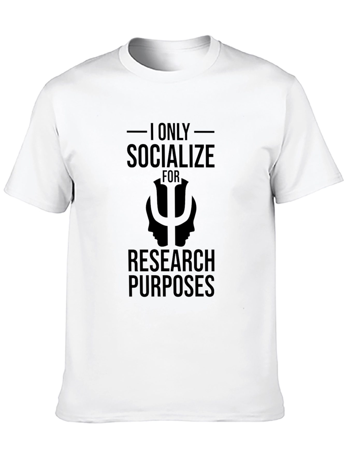 I Only Socialize for Research T-Shirt