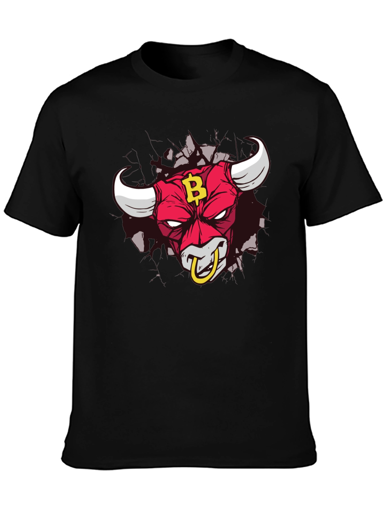 Bitcoin Bull T-Shirt - Crypto HODL Tee