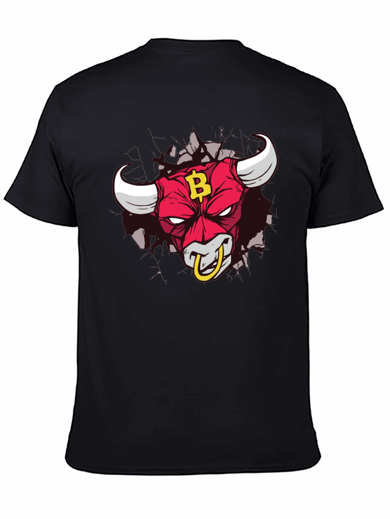 Bitcoin Bull T-Shirt - Crypto HODL Tee