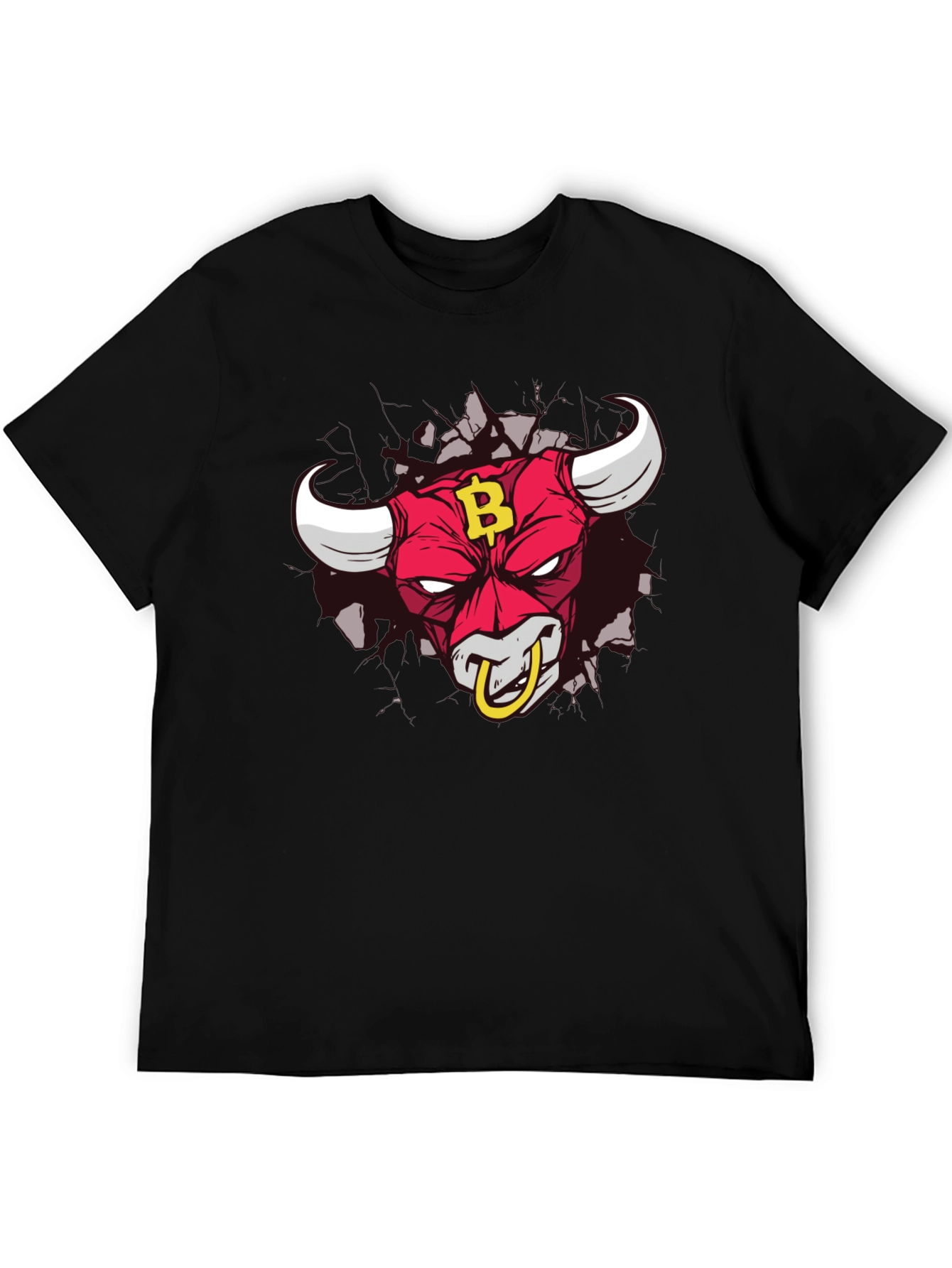 Bitcoin Bull T-Shirt - Crypto HODL Tee